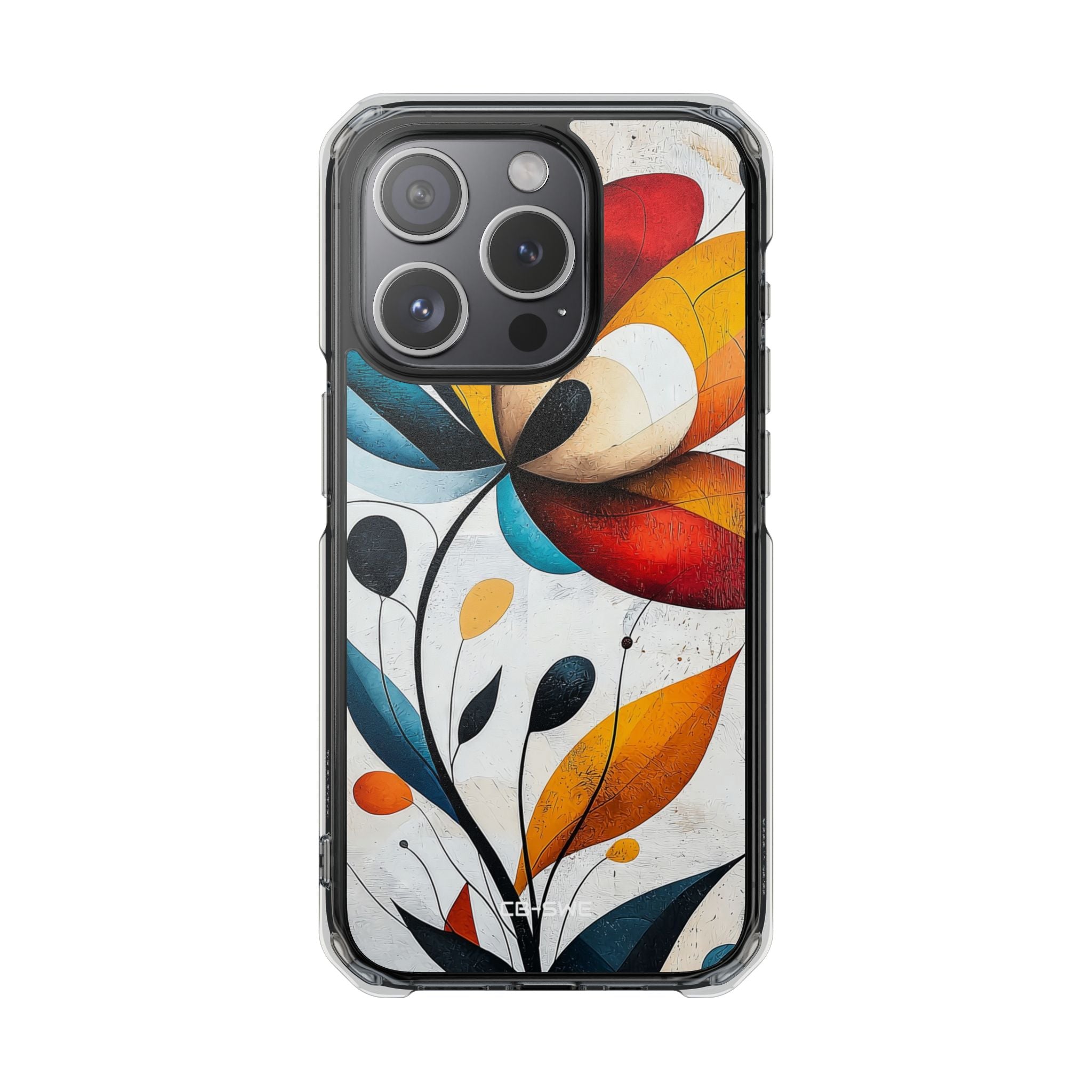 Vibrant Floral Symphony iPhone Case - Impact