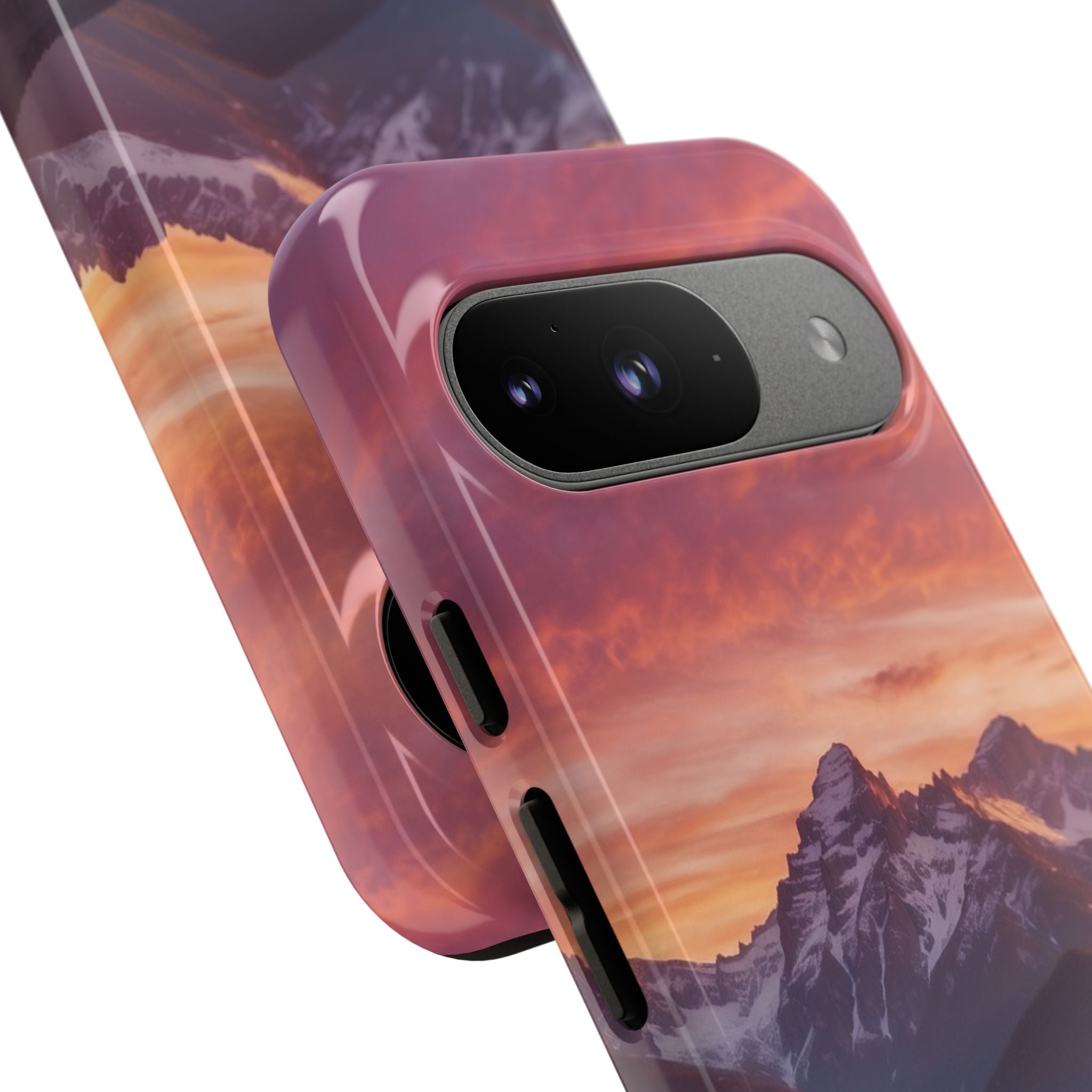 Mountain Peaks Glow - Google Pixel Case