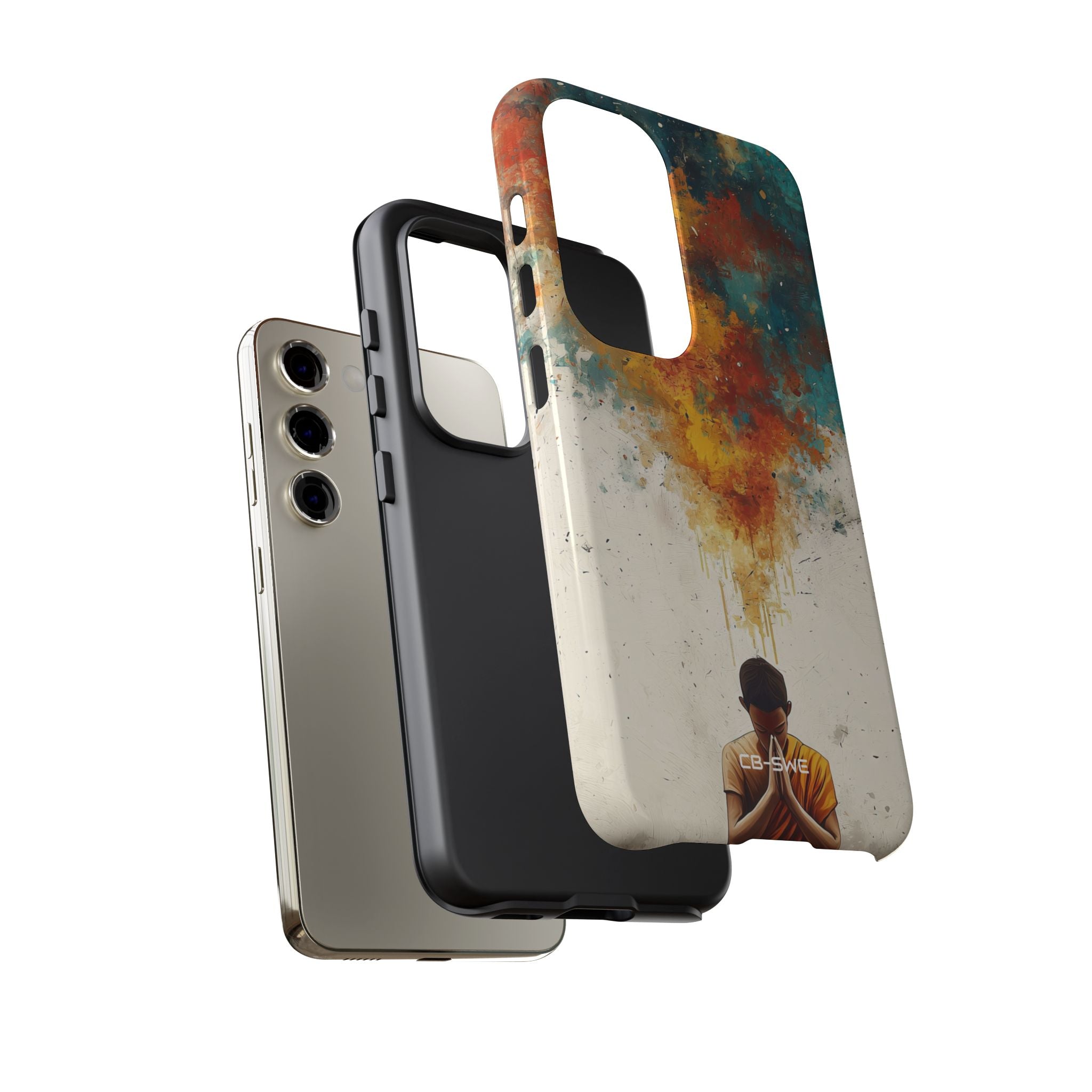 Monk Embracing Enlightenment - Samsung Case