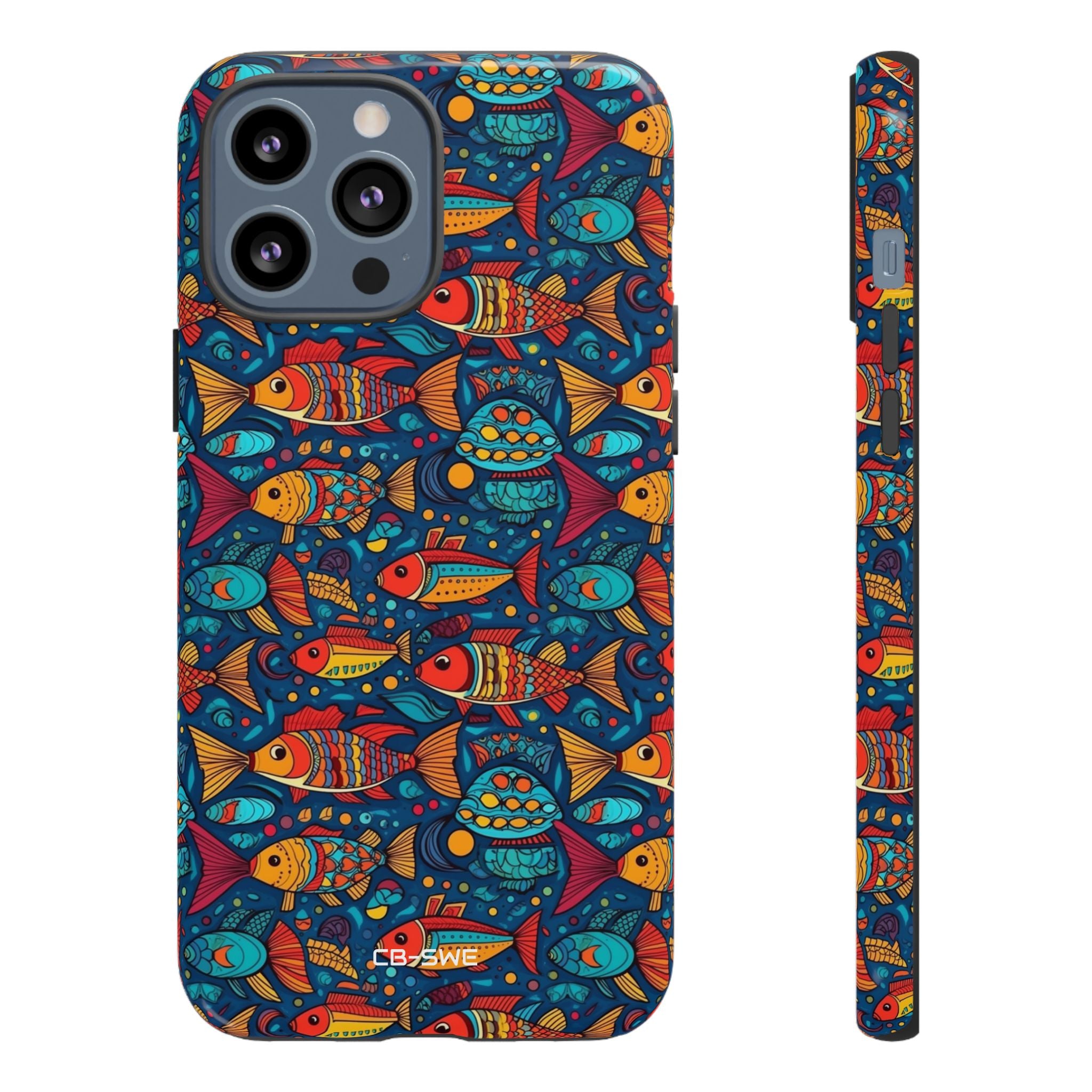 Fish Dance Joyfully - iPhone Case