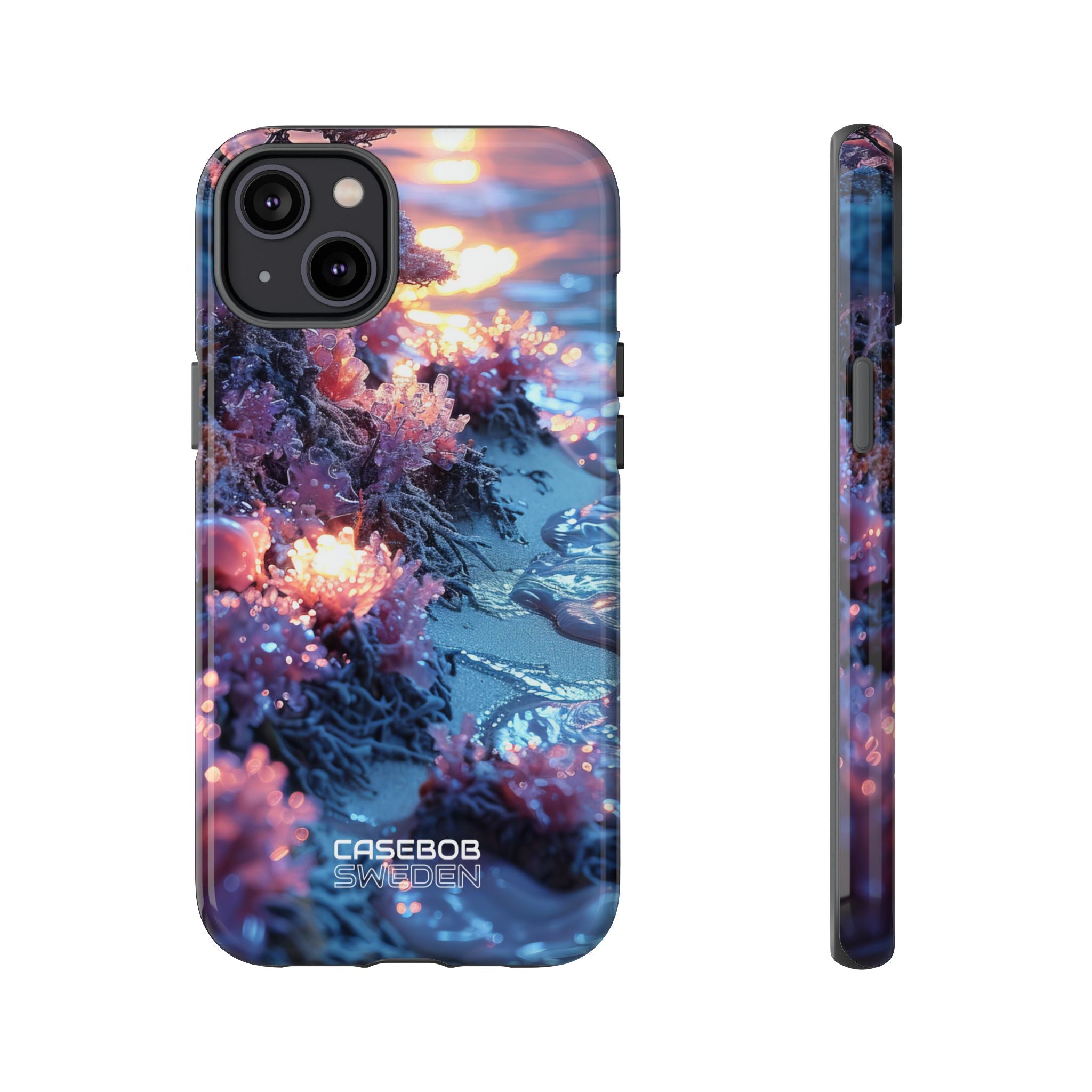 Crystal Sunset Shore iPhone 14 - Resistente