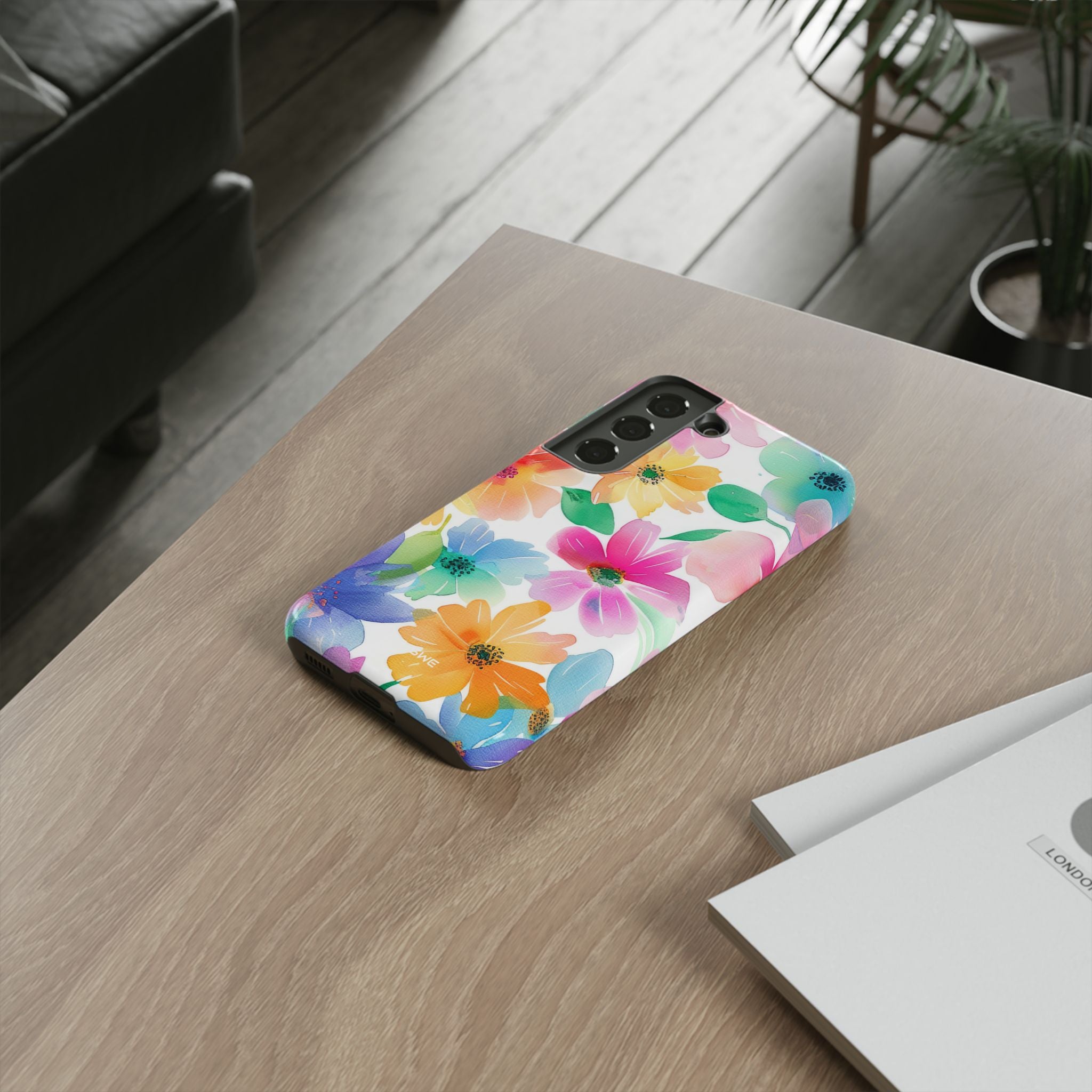 Vibrant Floral Impression - Samsung Case