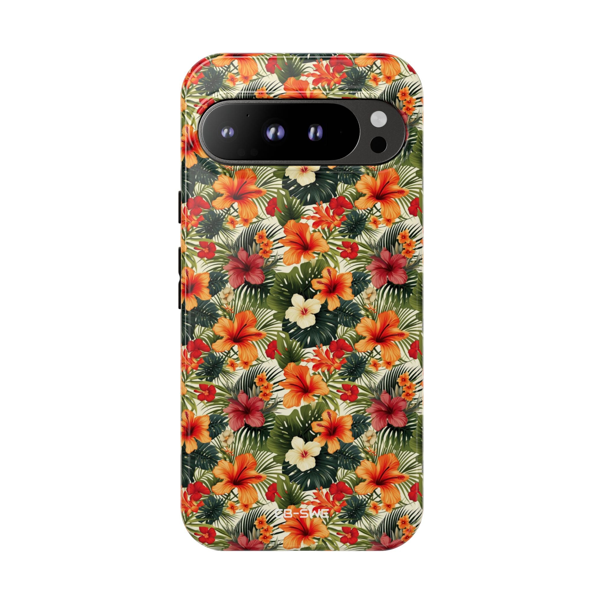 Tropical Blooms Flourish - Google Pixel Case