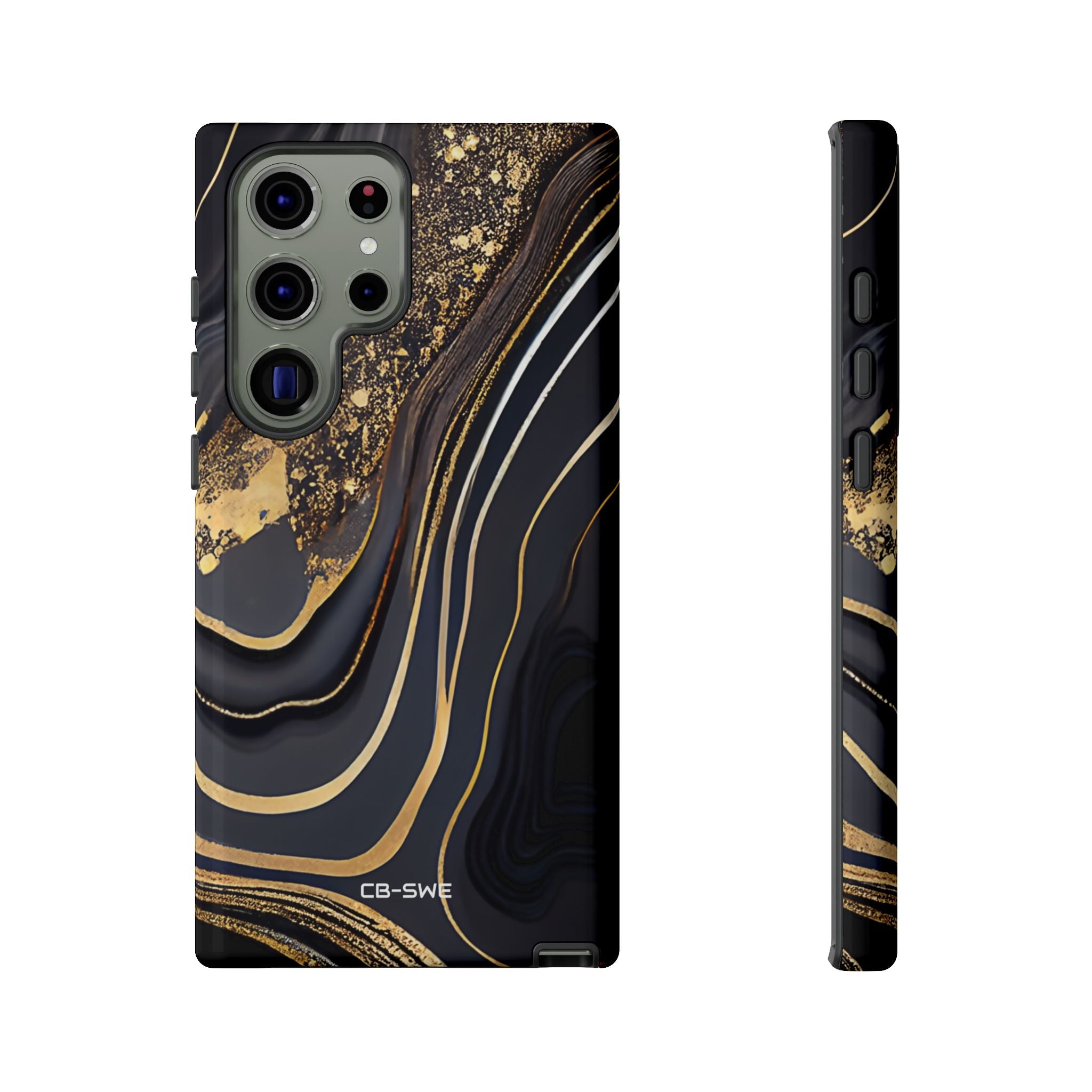 Elegant Gold Streams - Samsung Case