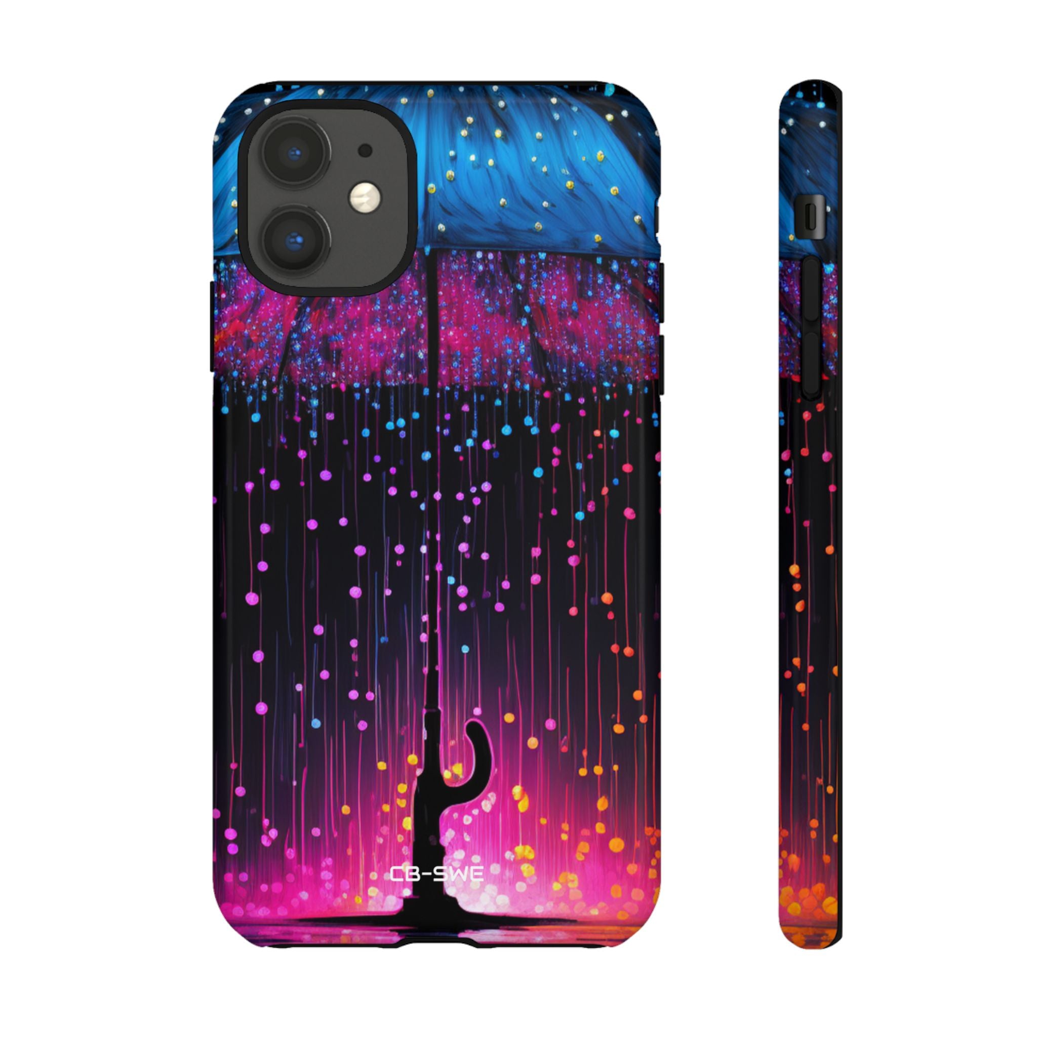 Illuminated Rain Dance - iPhone Case