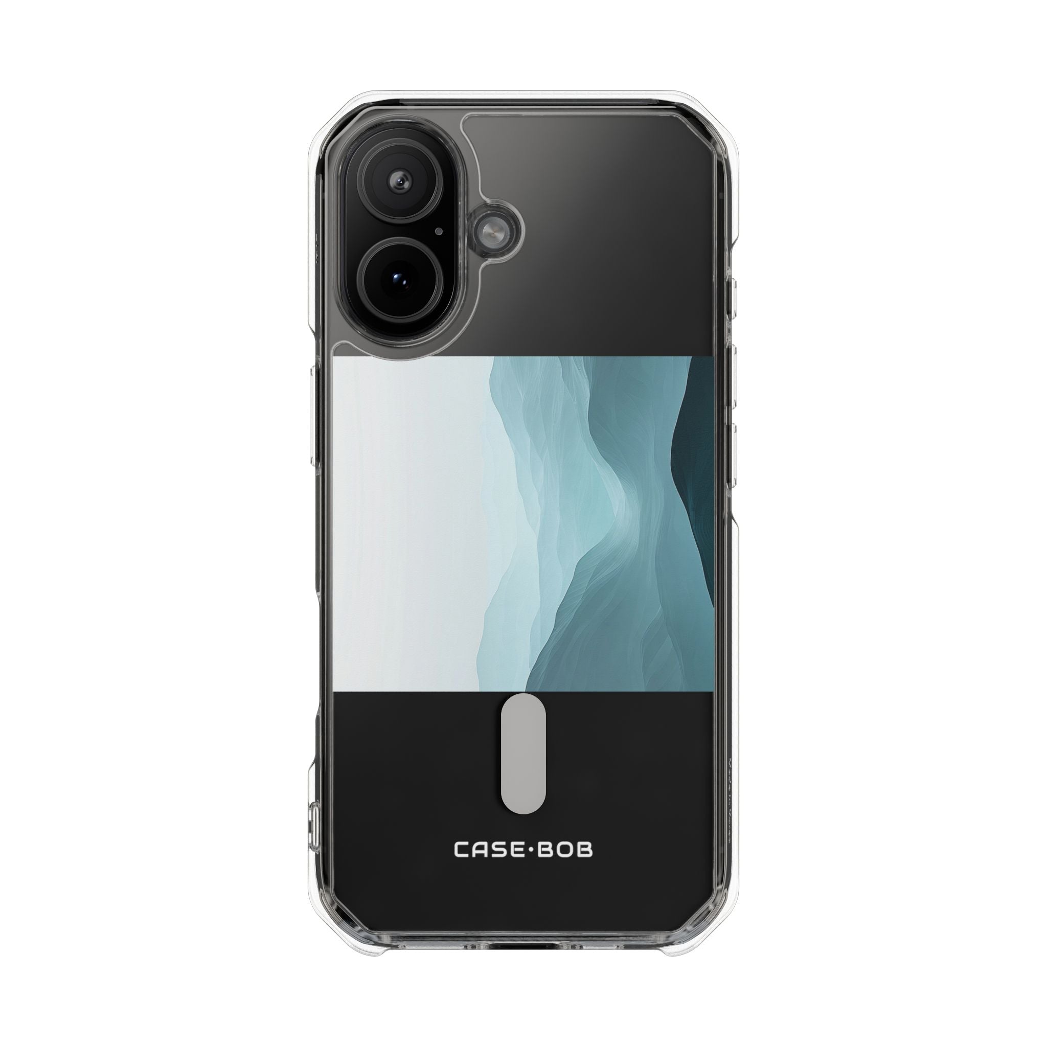 Teal Ripple iPhone 17 Case - Impact