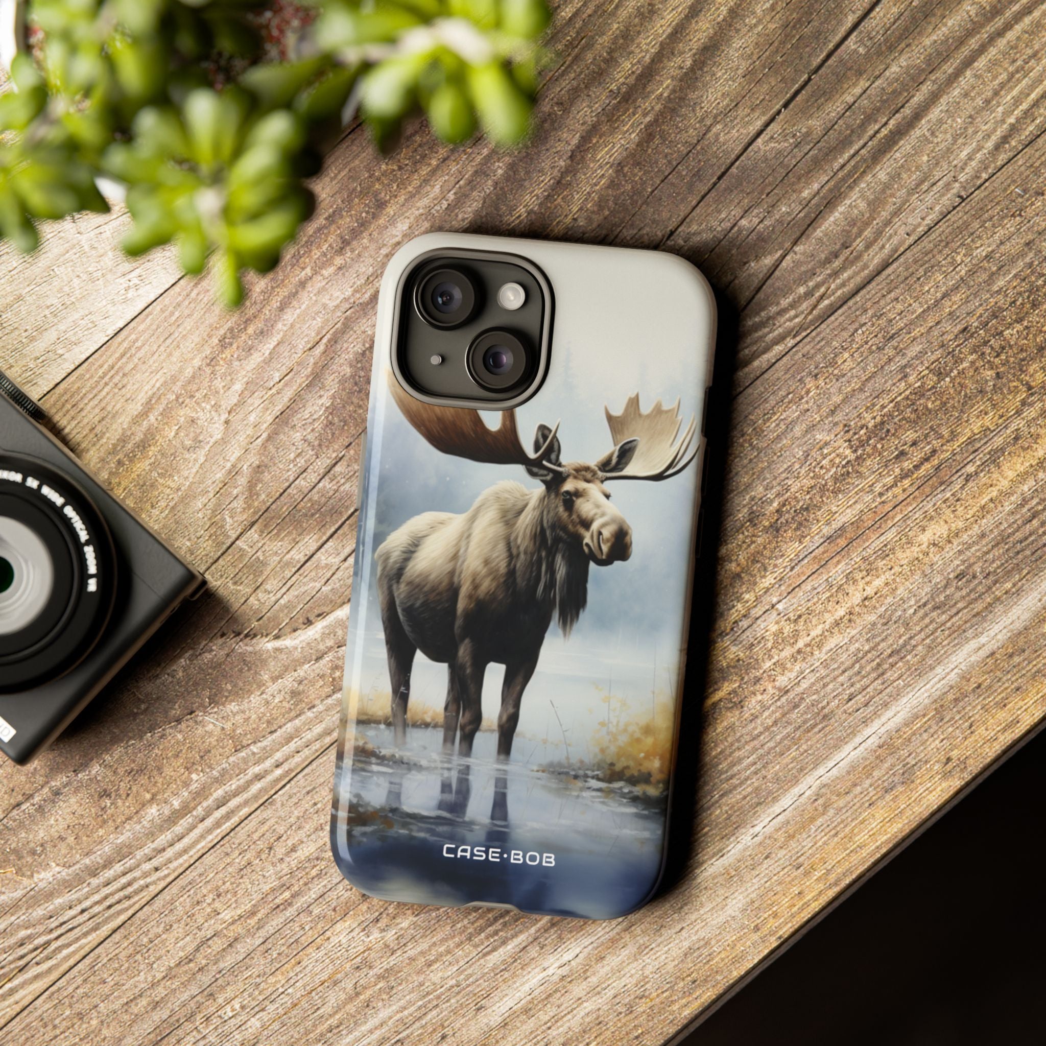 Moose Reflection iPhone 15 Case - Tough