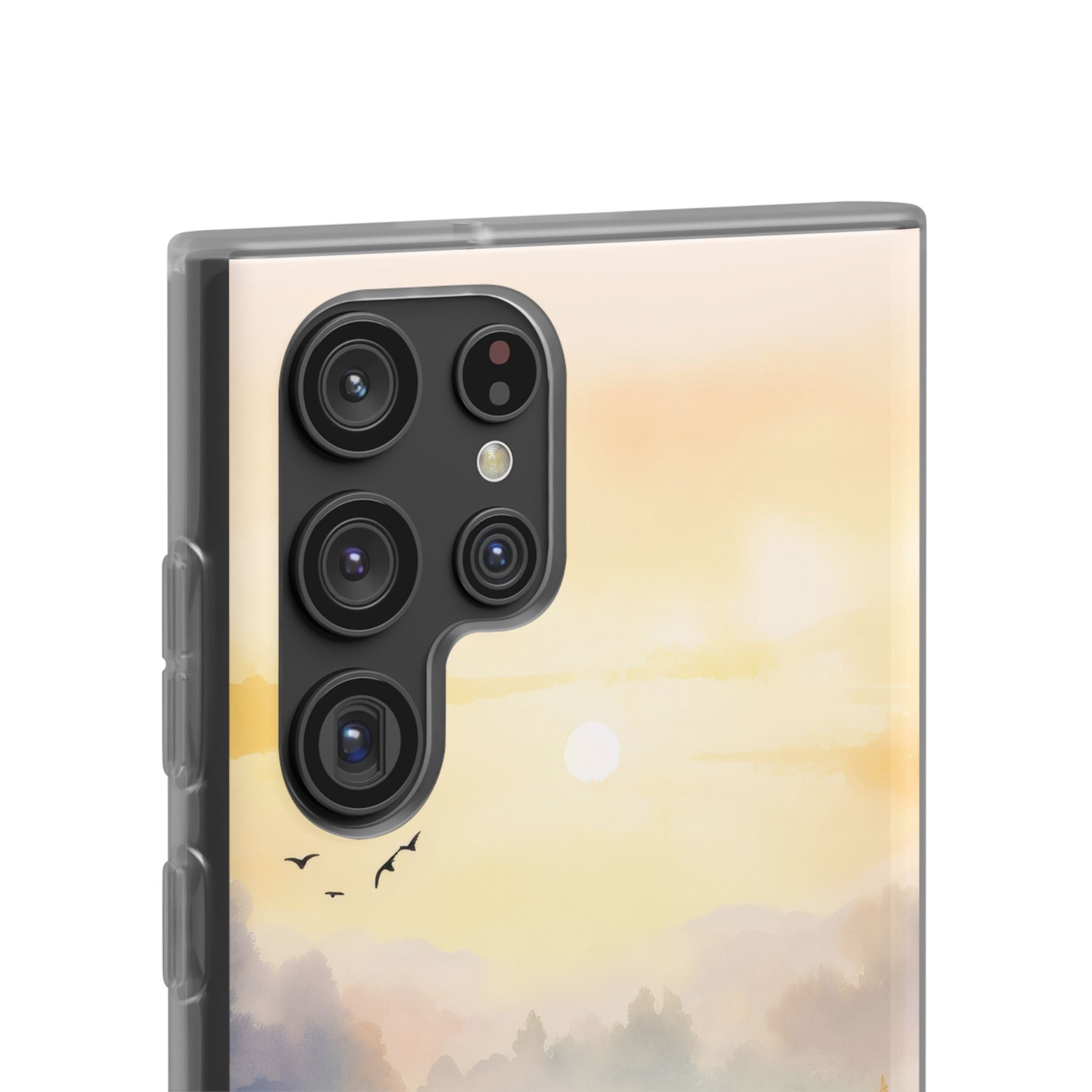 Glowing Sunrise Samsung S22 Ultra Case - Soft