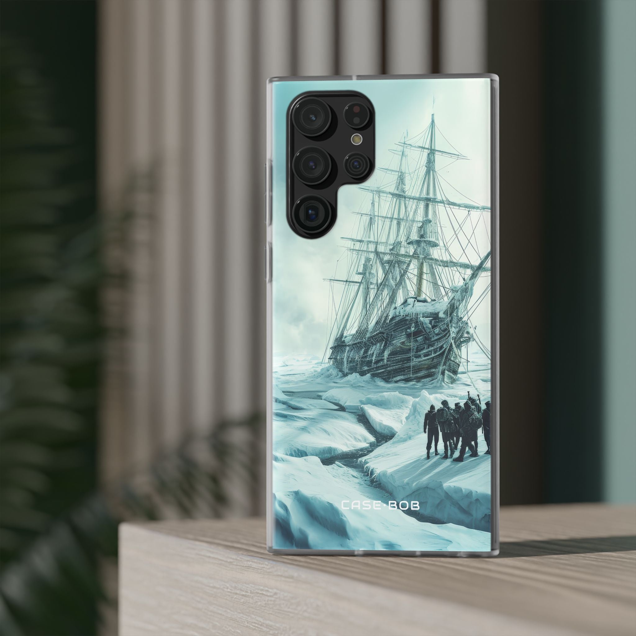 Icebound Ship Samsung S22 Ultra Case - Soft