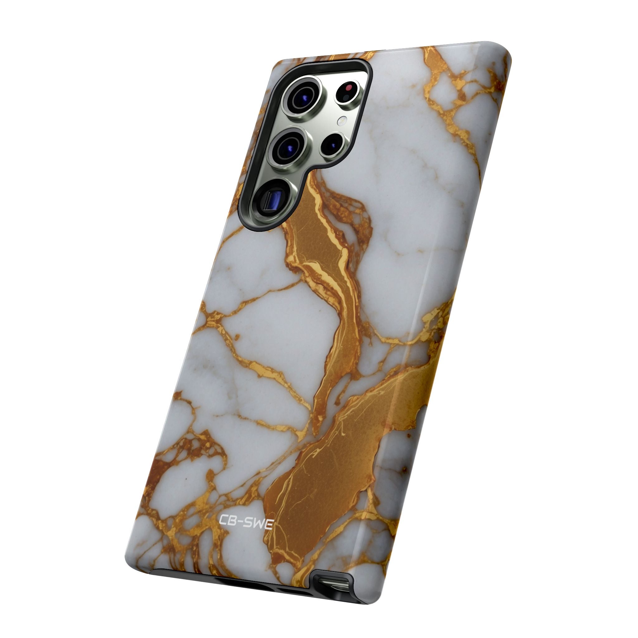 Golden Veins Flow - Samsung Case