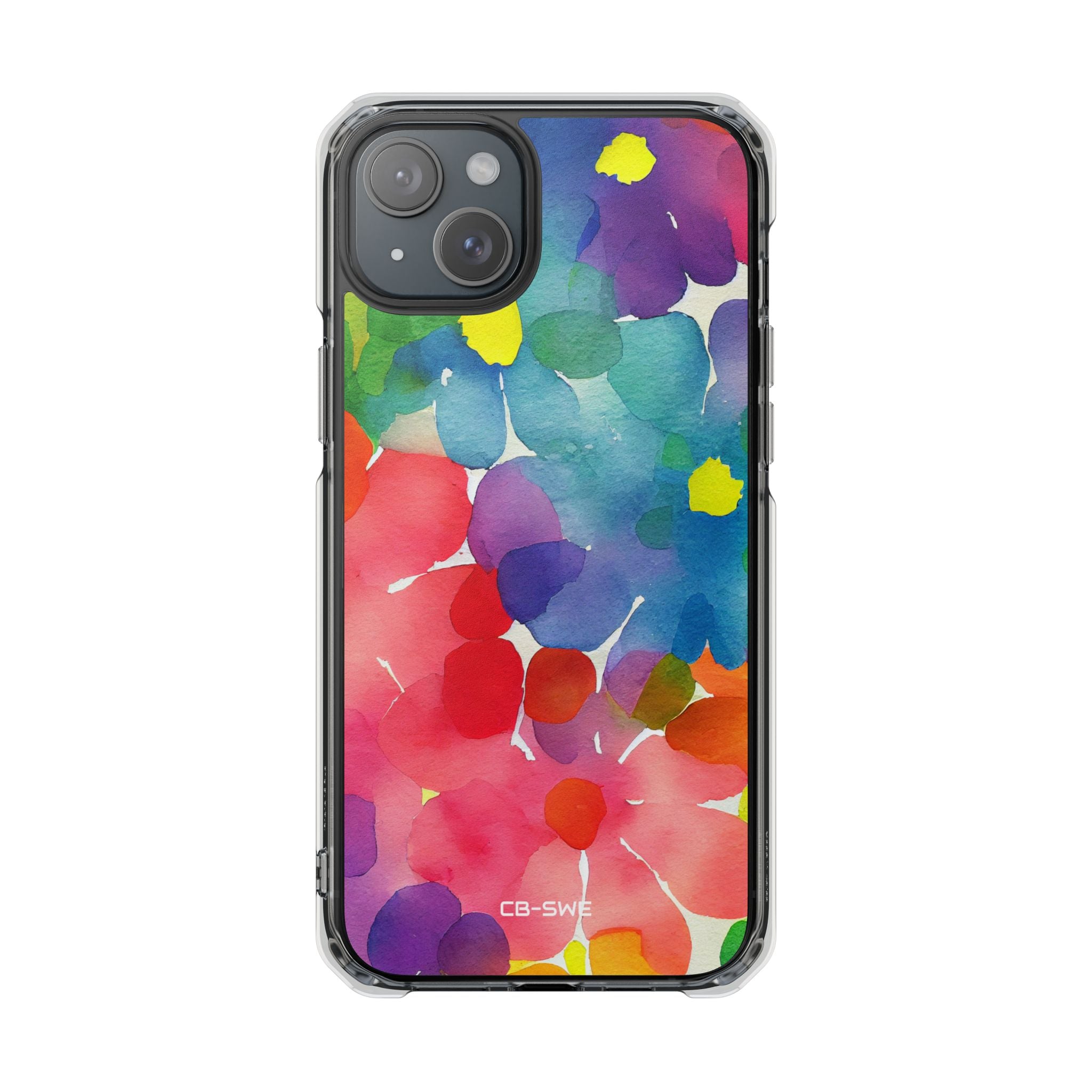 Fluid Color Petals iPhone Case - Impact