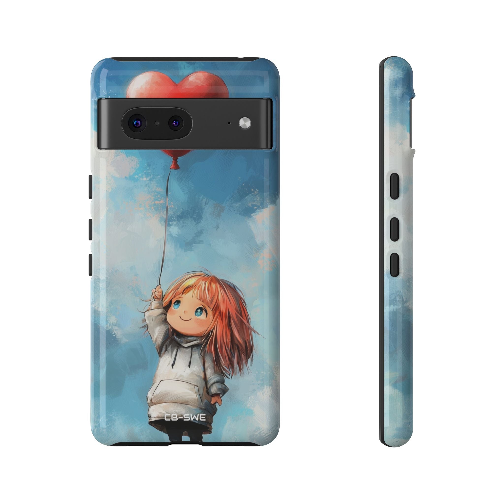 Joyful Girl Reaches - Google Pixel Case