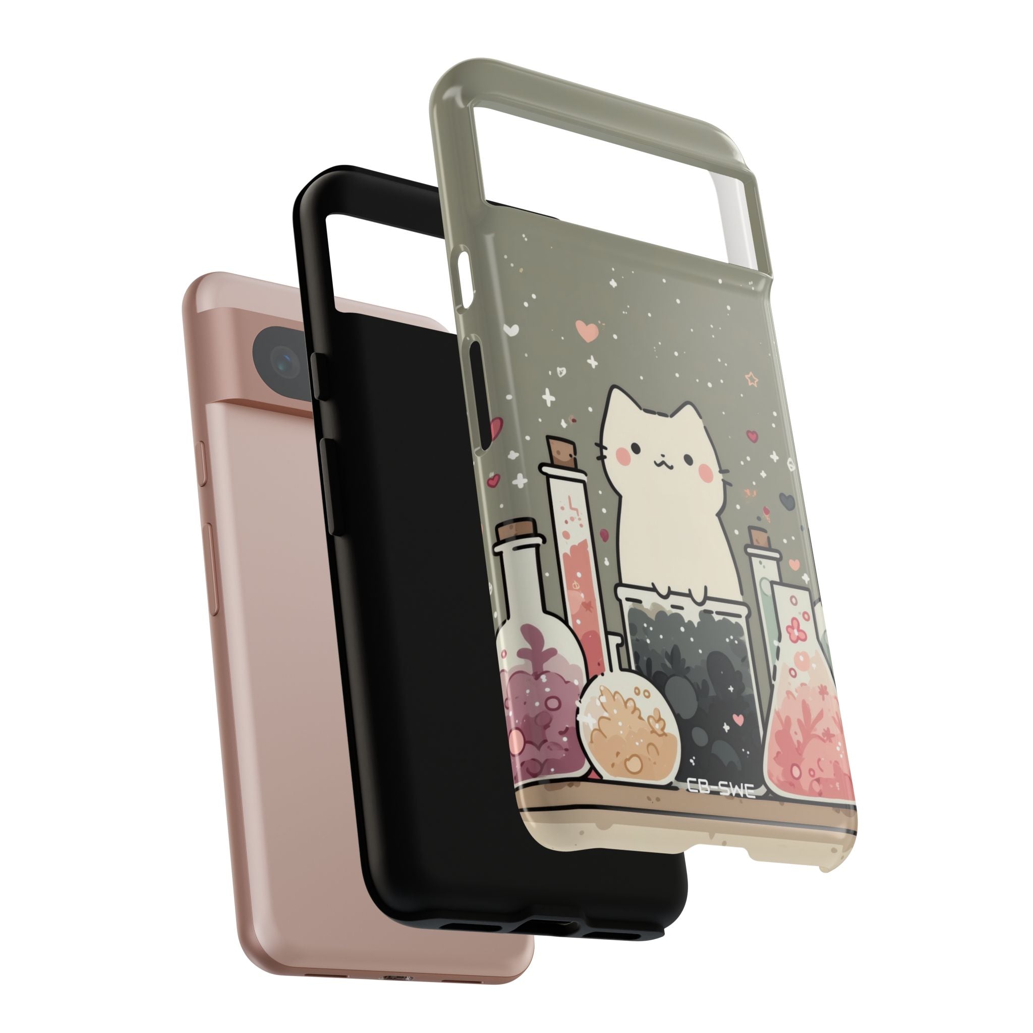 Cat Explores Potions - Google Pixel Case