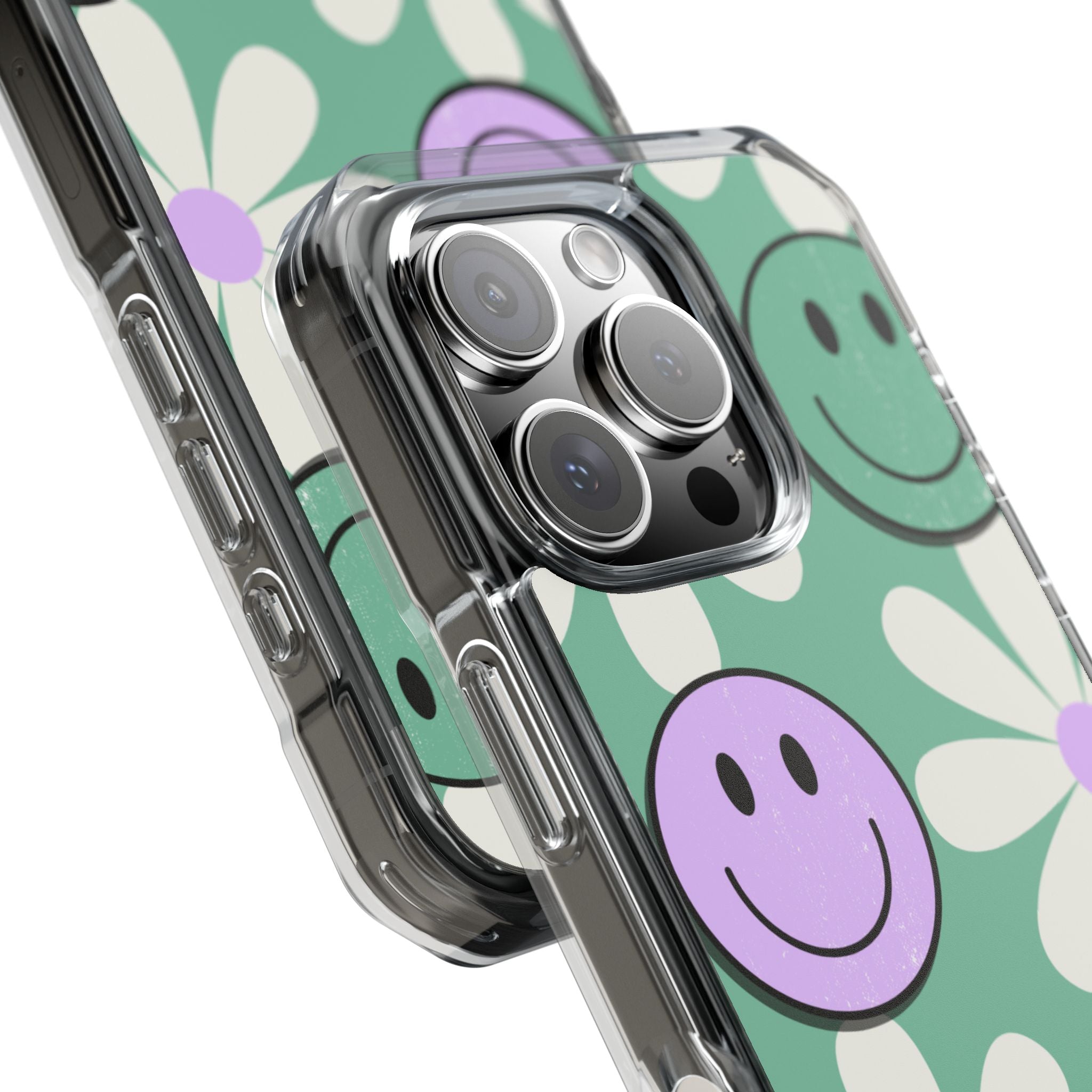 Playful Retro Blooms iPhone Case - Impact