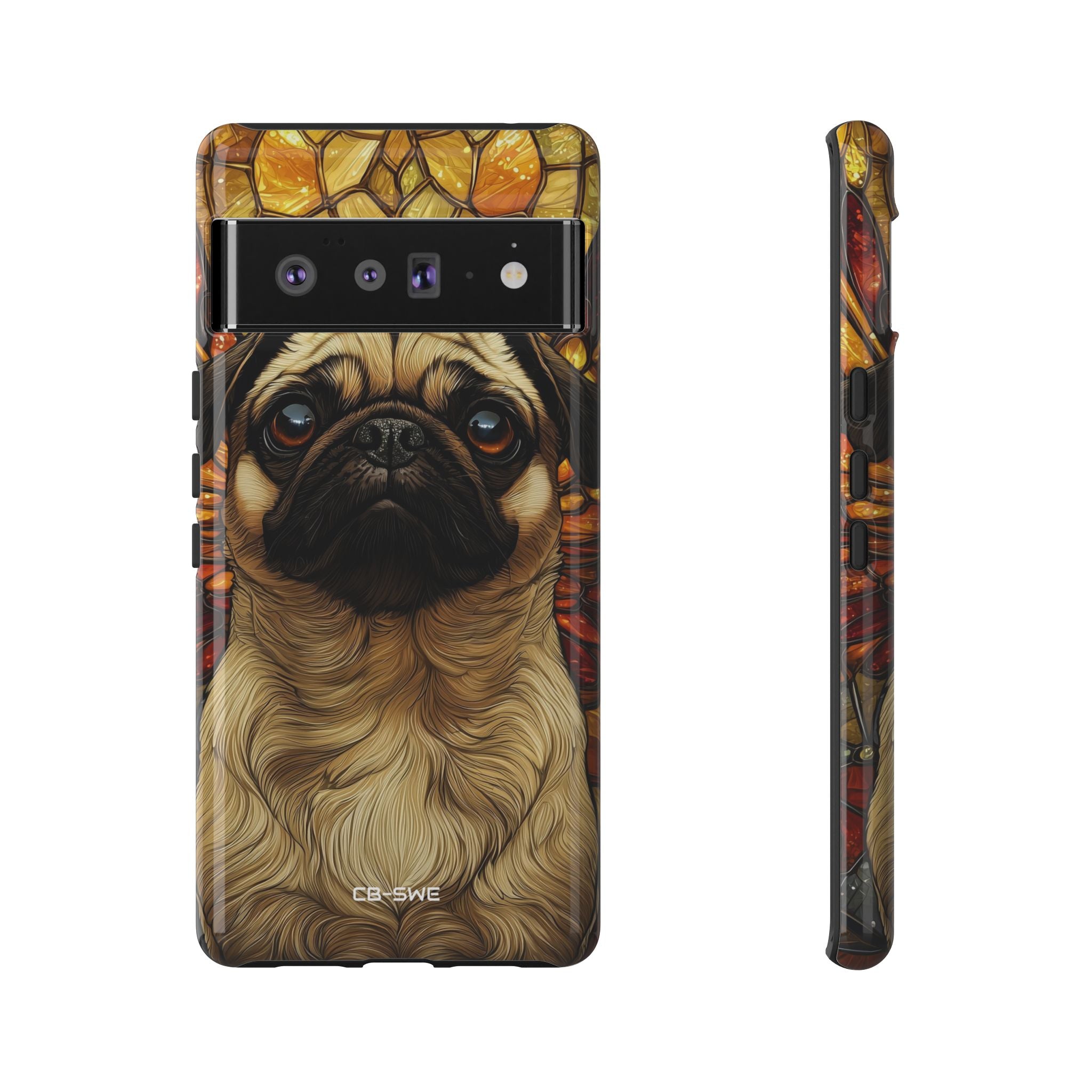 Pug Soars Brightly - Google Pixel Case