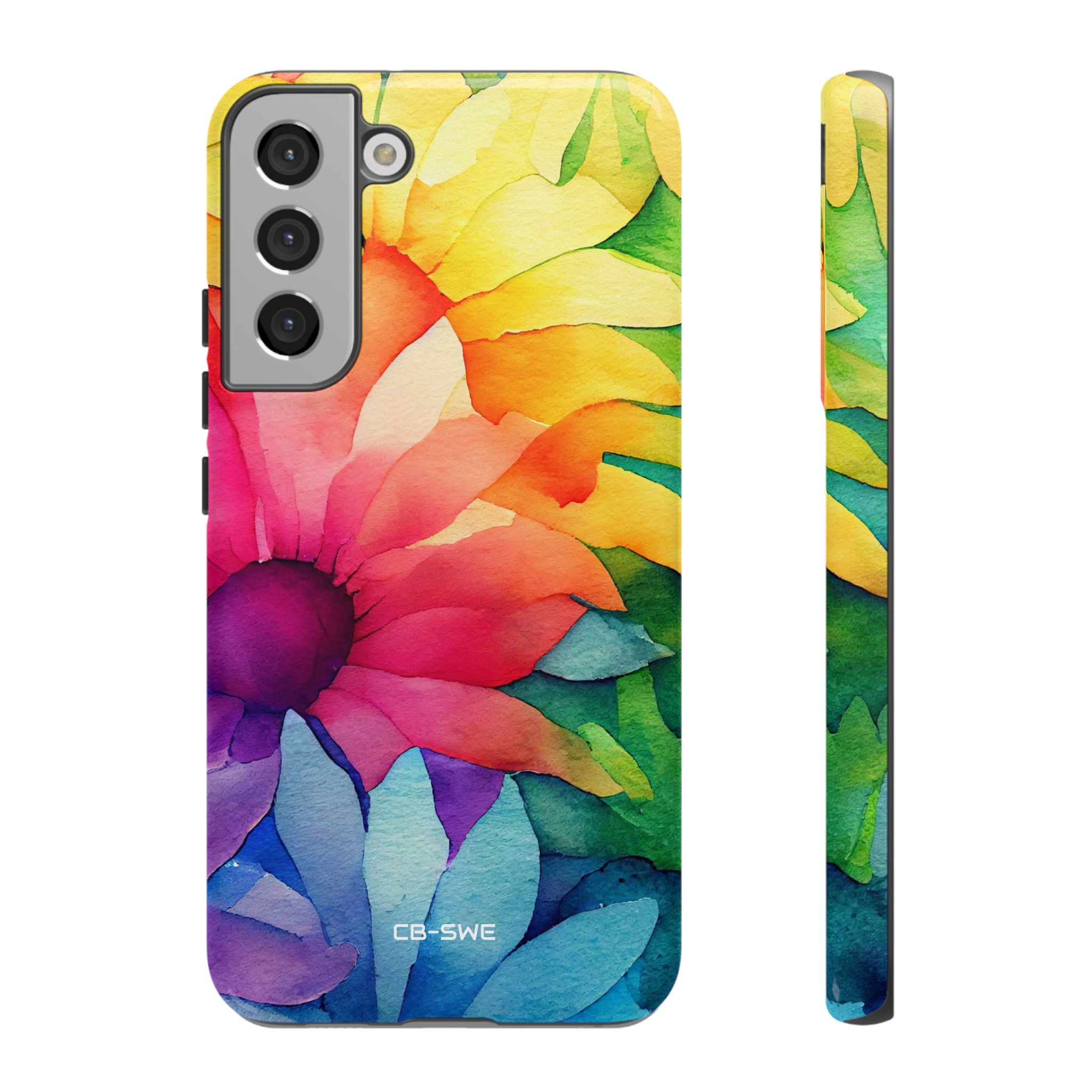 Vibrant Floral Symphony - Samsung Case