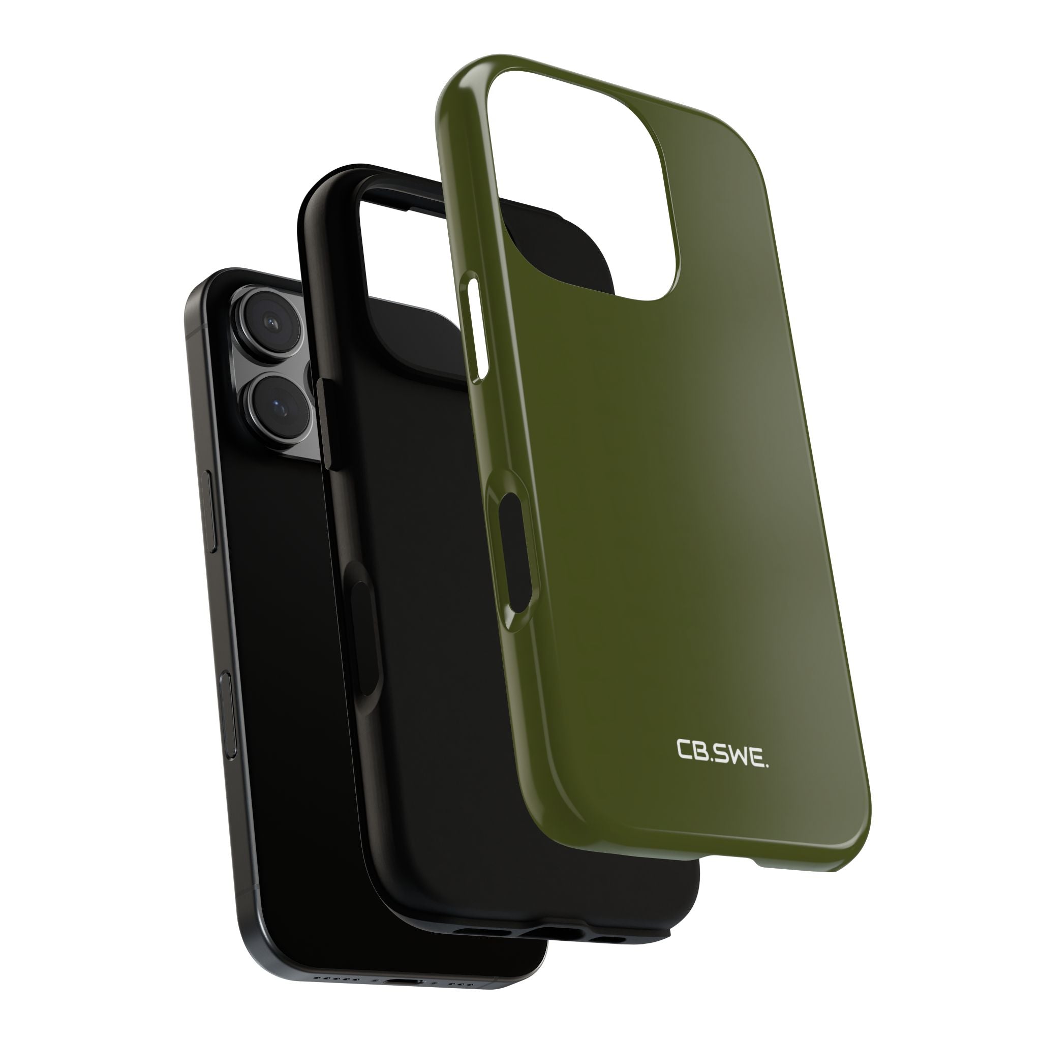 Armeegrüne iPhone-Hülle – Robust