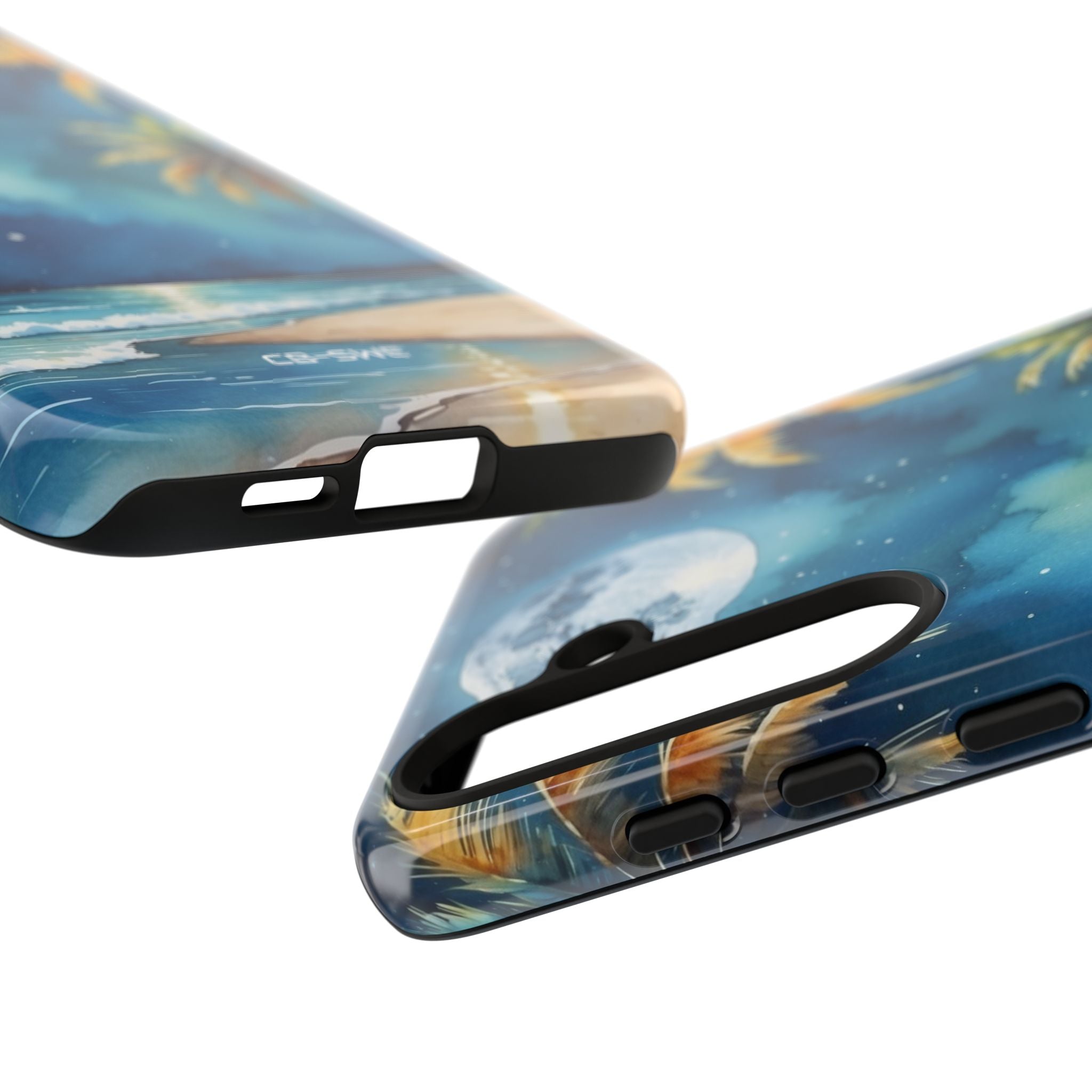 Moonlight Kisses Waves - Samsung Case