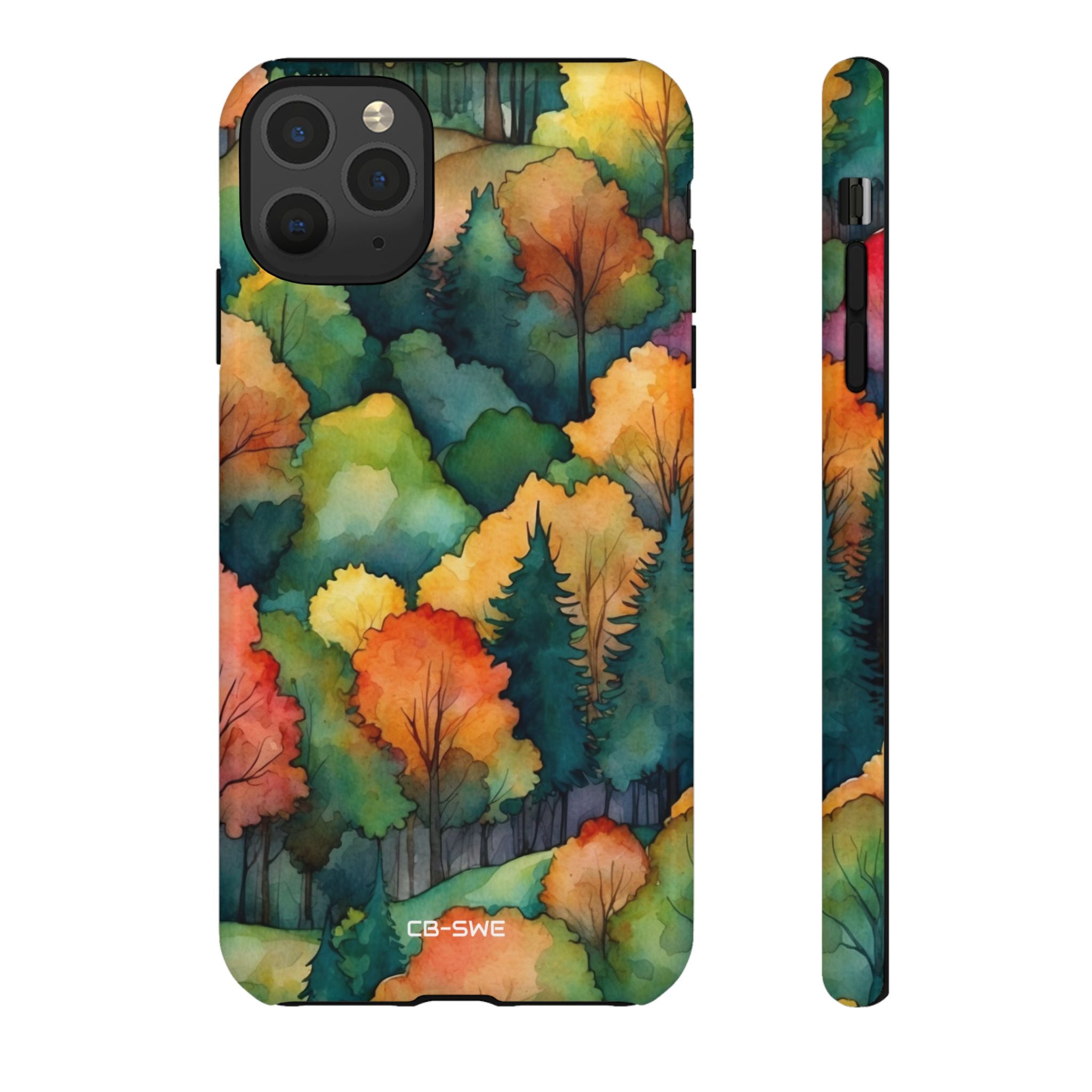 Autumn Leaves Dance - iPhone Case
