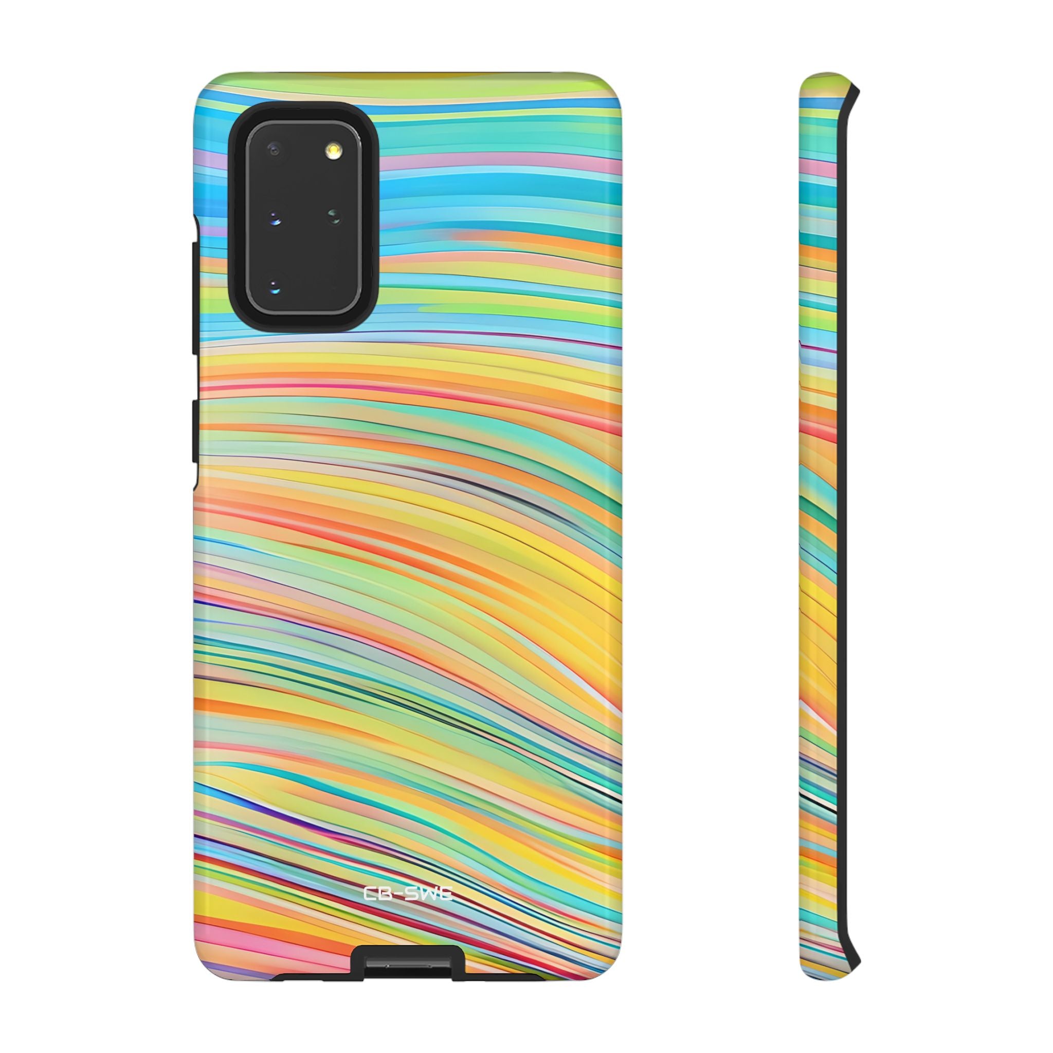 Vibrant Rhythmic Waves - Samsung Case