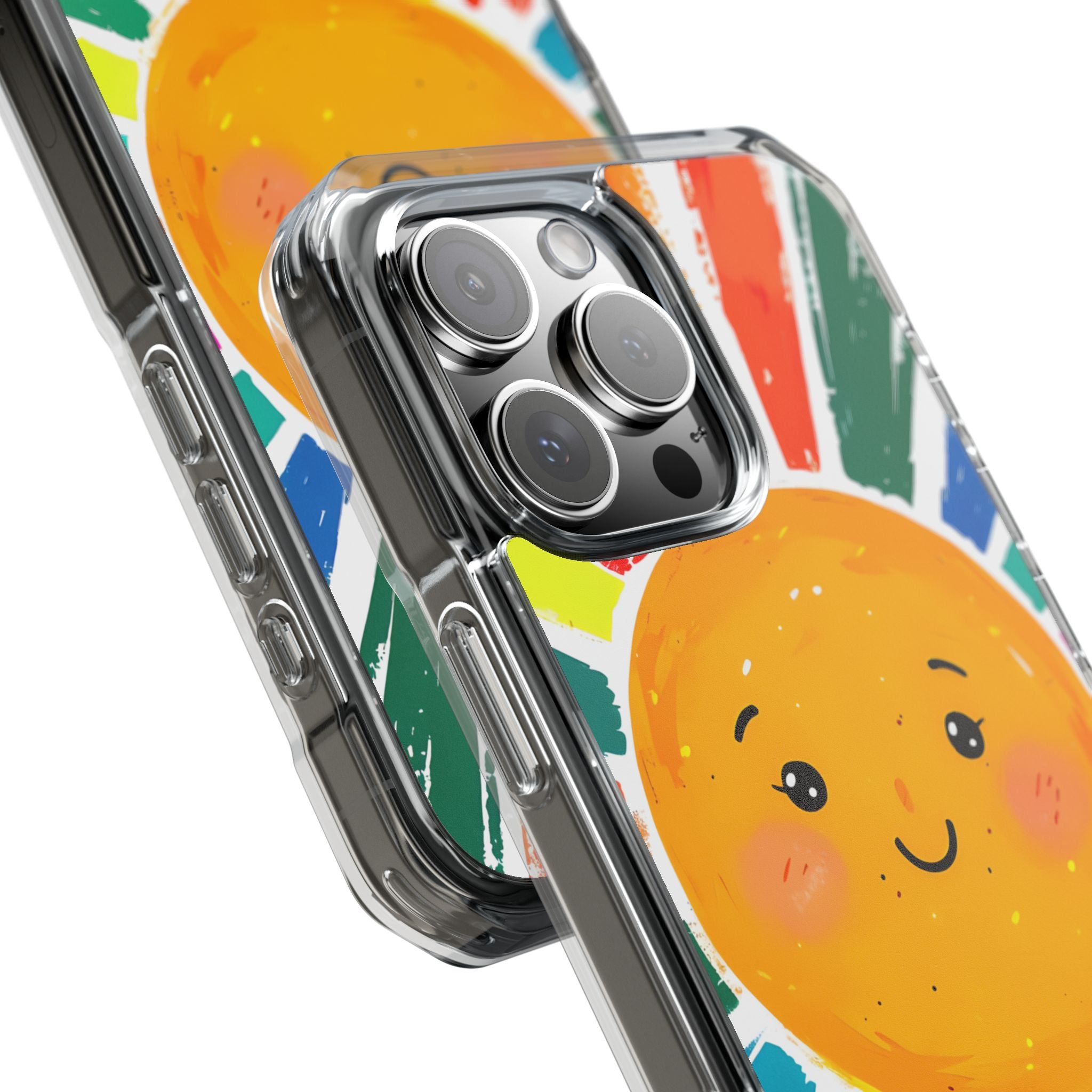 Radiant Smiling Sun iPhone Case - Impact