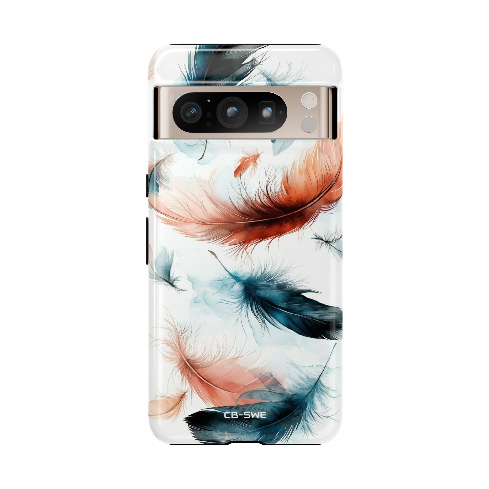Feathers Drift Softly - Google Pixel Case