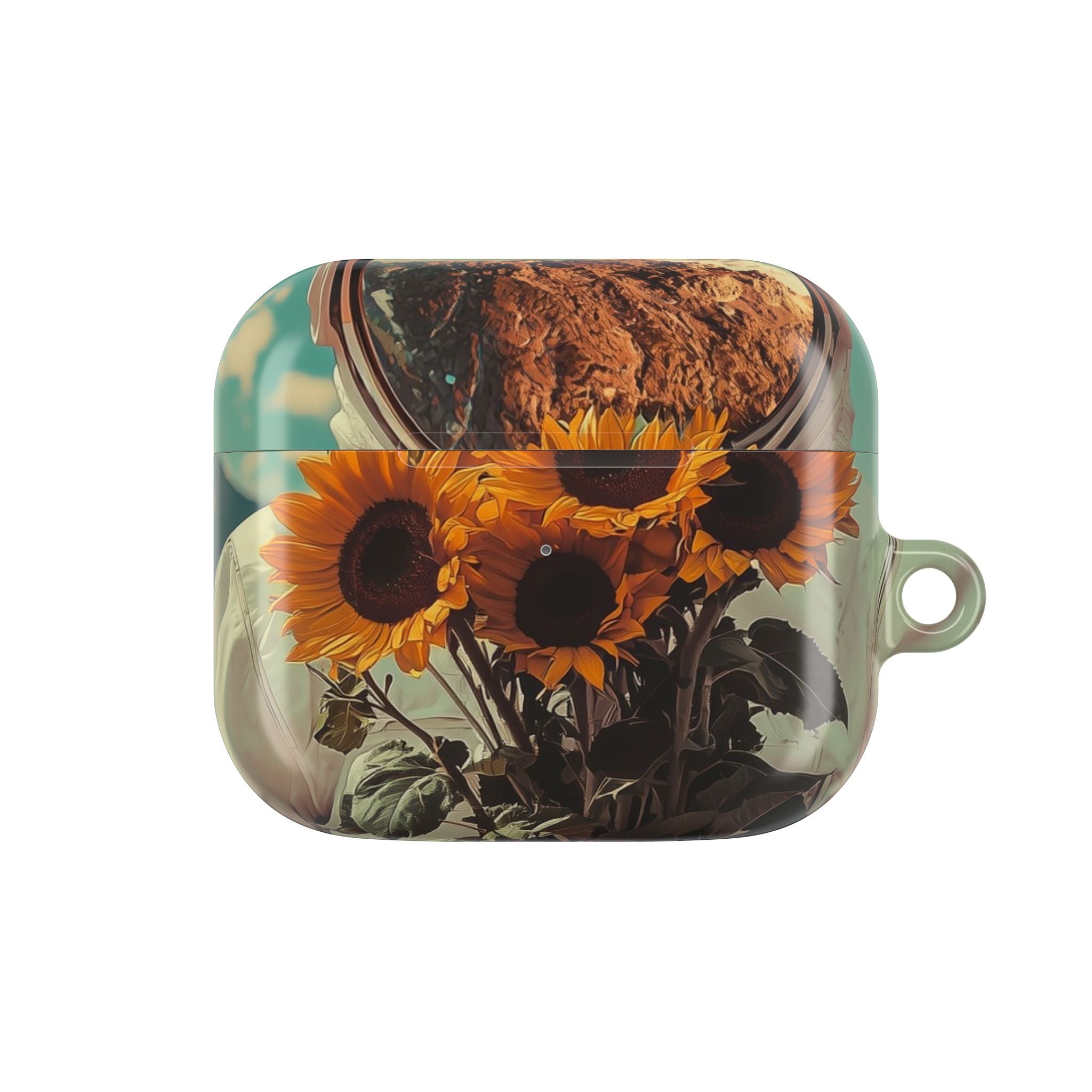 Sunflower Astronaut - AirPods Case