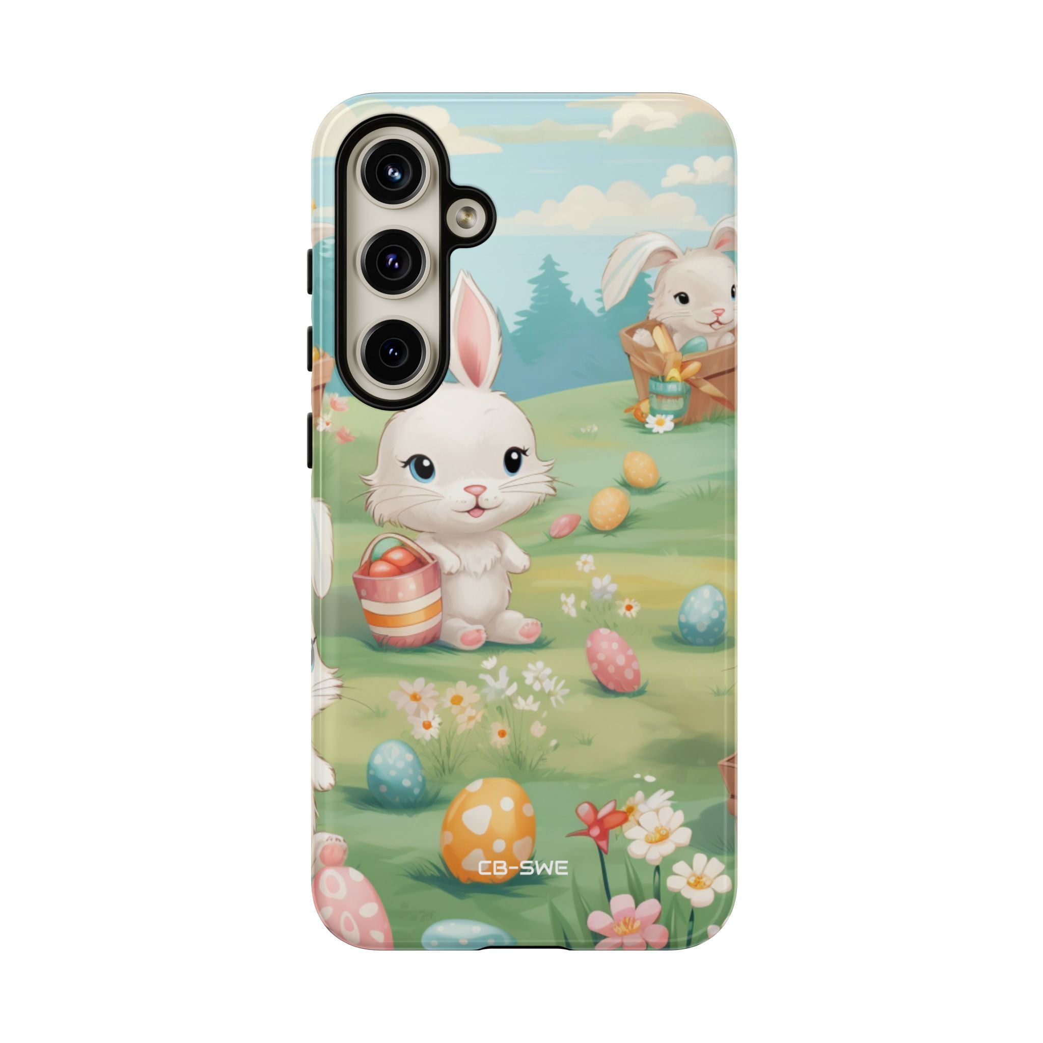 Bunnies Hunt Eggs - Samsung Case