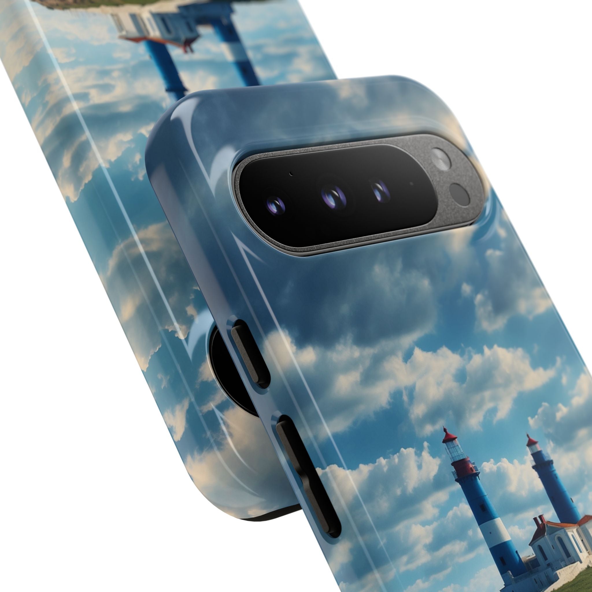 Lighthouse Guards Waves - Google Pixel Case