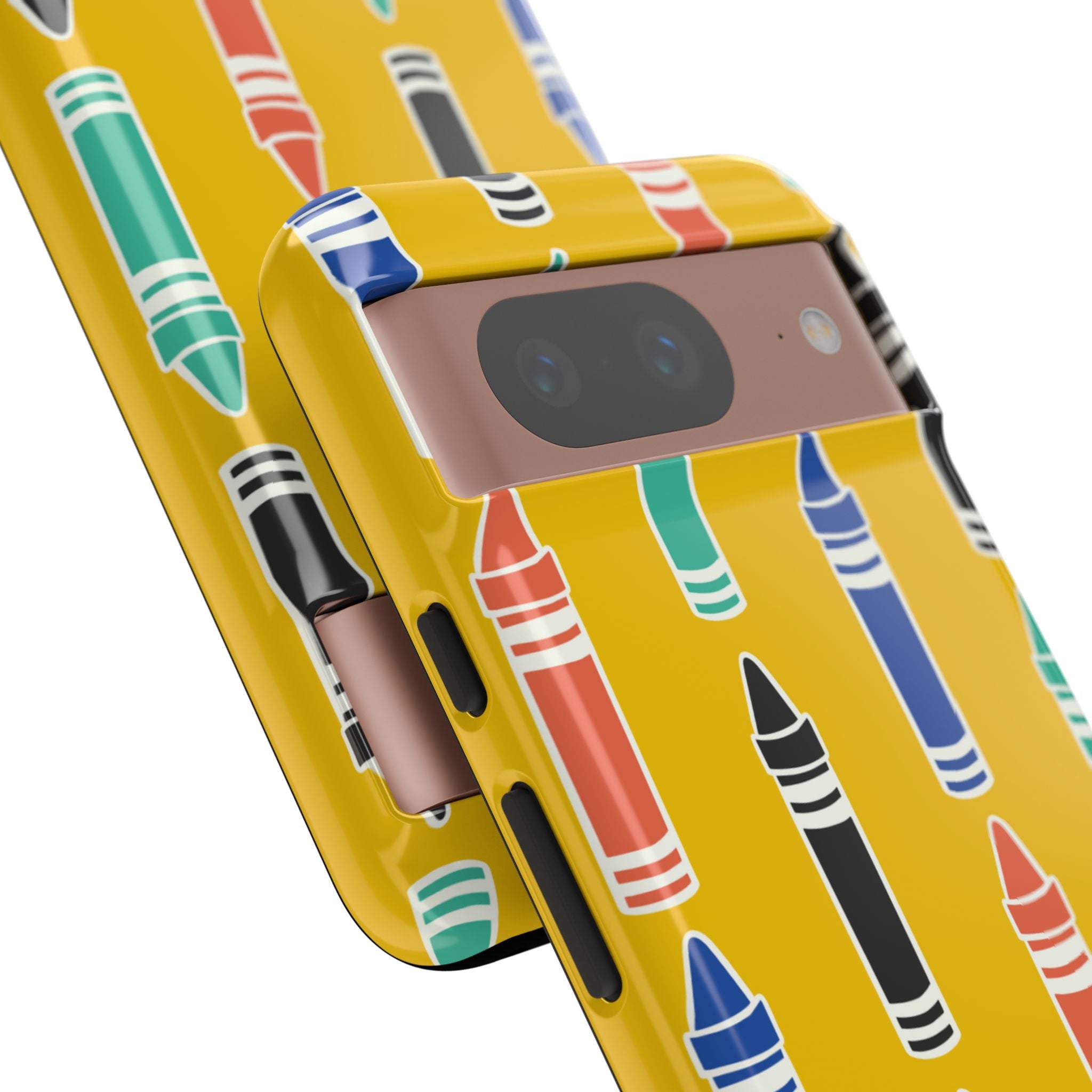 Crayons Dance Joyfully - Google Pixel Case