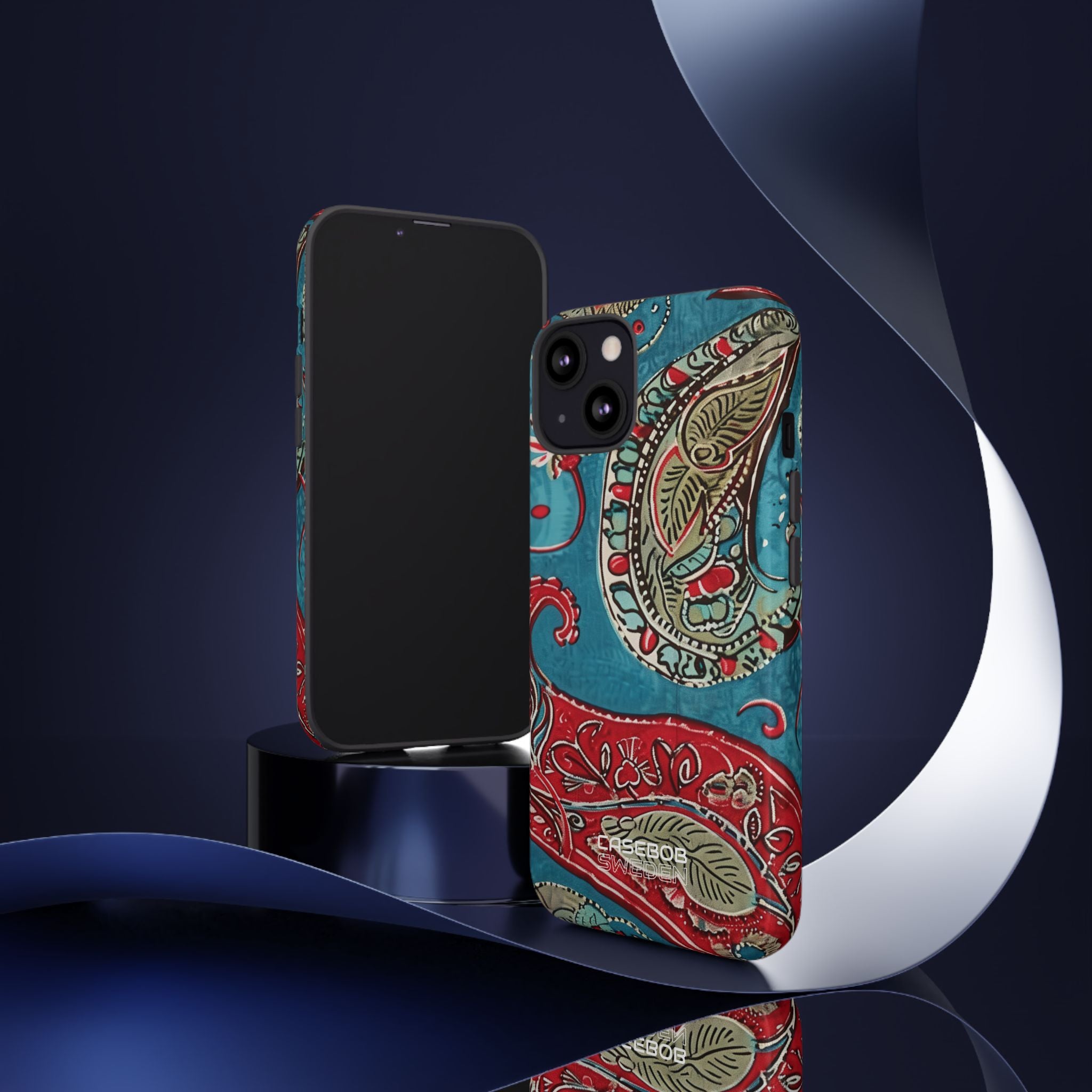 Paisley Floral Fusion iPhone 13 - Tough