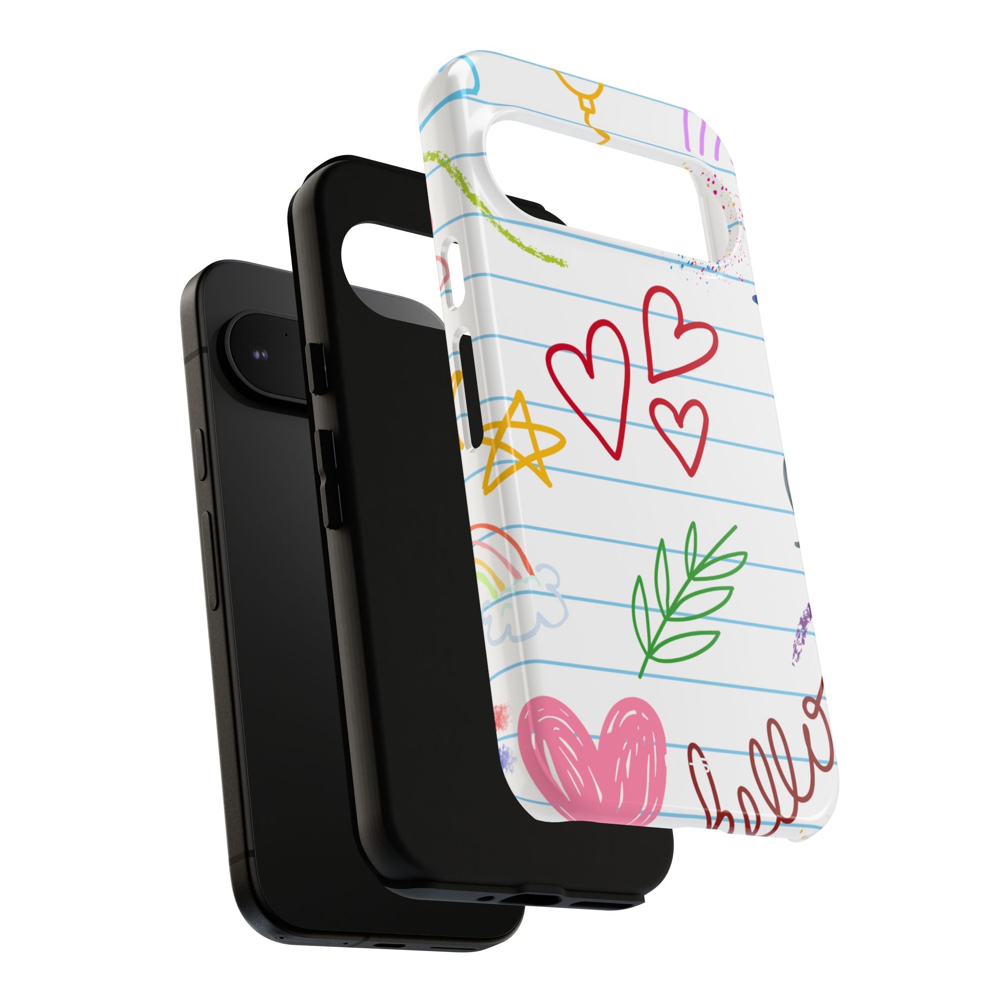 Hearts Dance Happily - Google Pixel Case