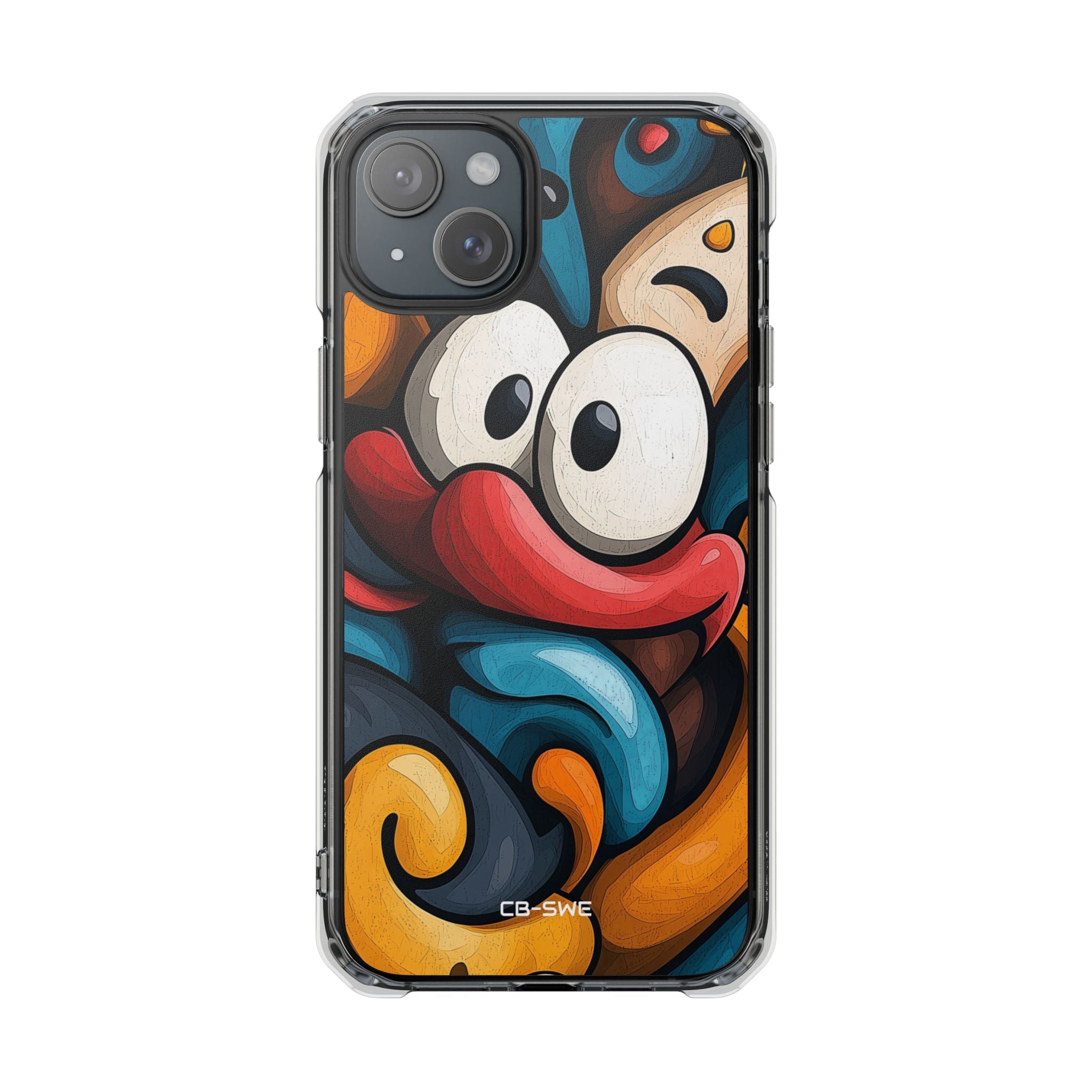 Whimsical Eyes Dance iPhone Case - Impact