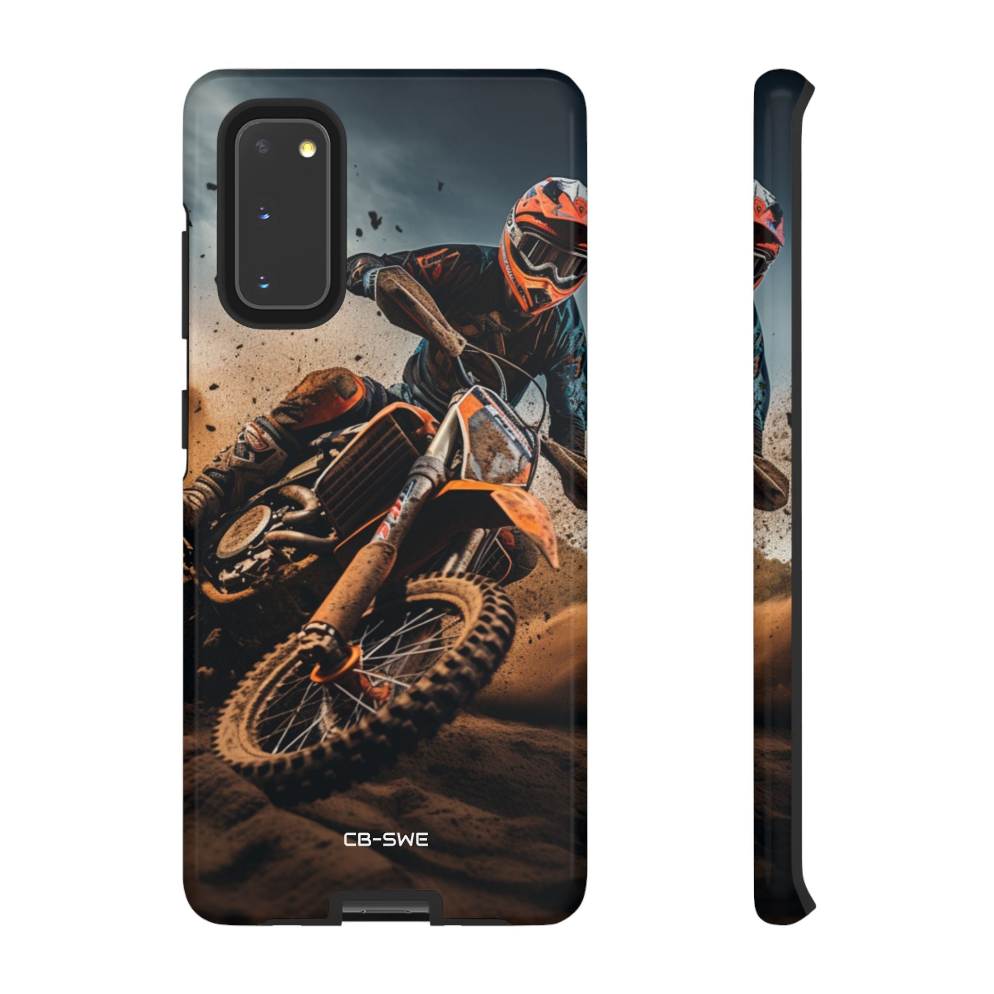 Rider Amidst Desert Fury - Samsung Case