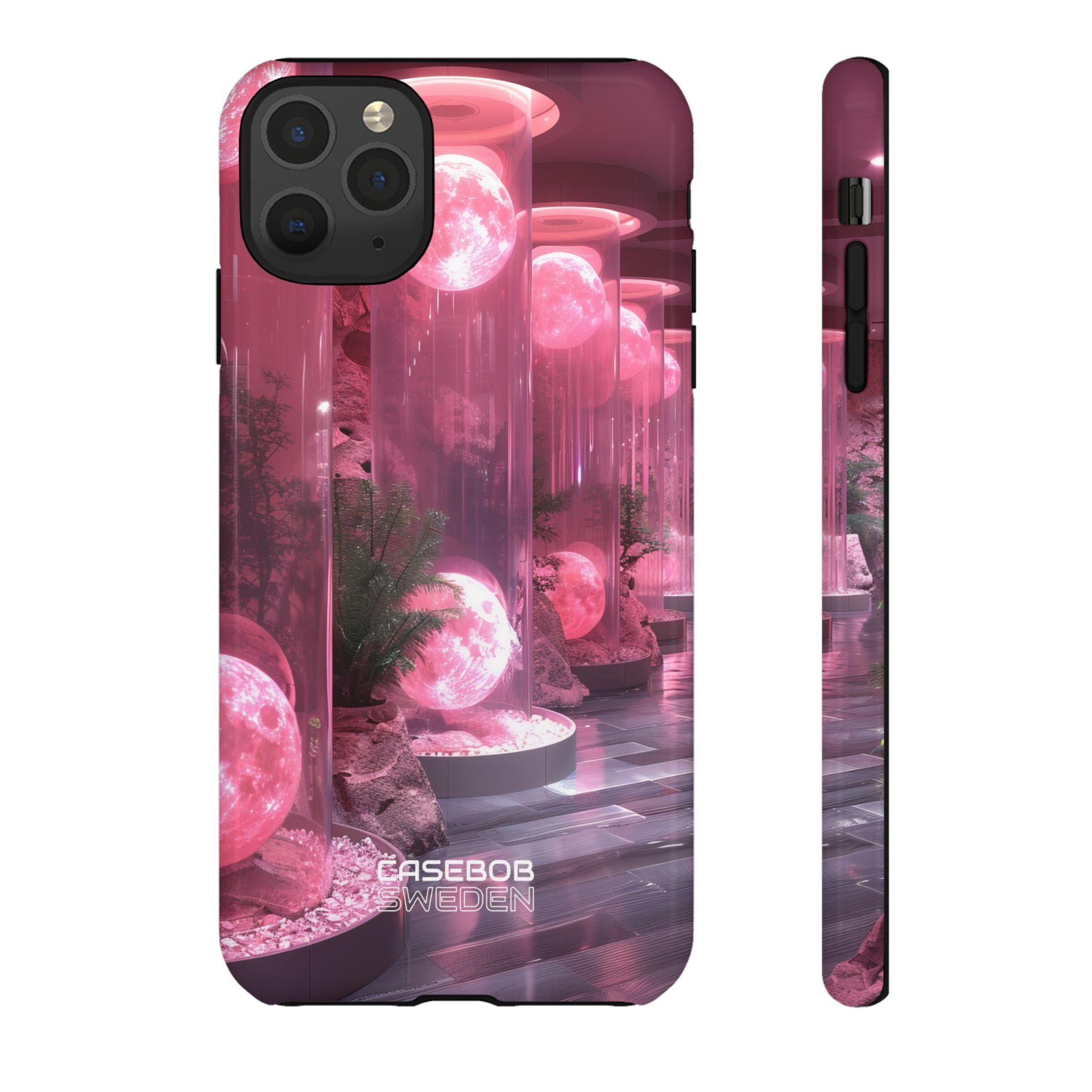 Futuristic Moon Garden iPhone 11 - Tough