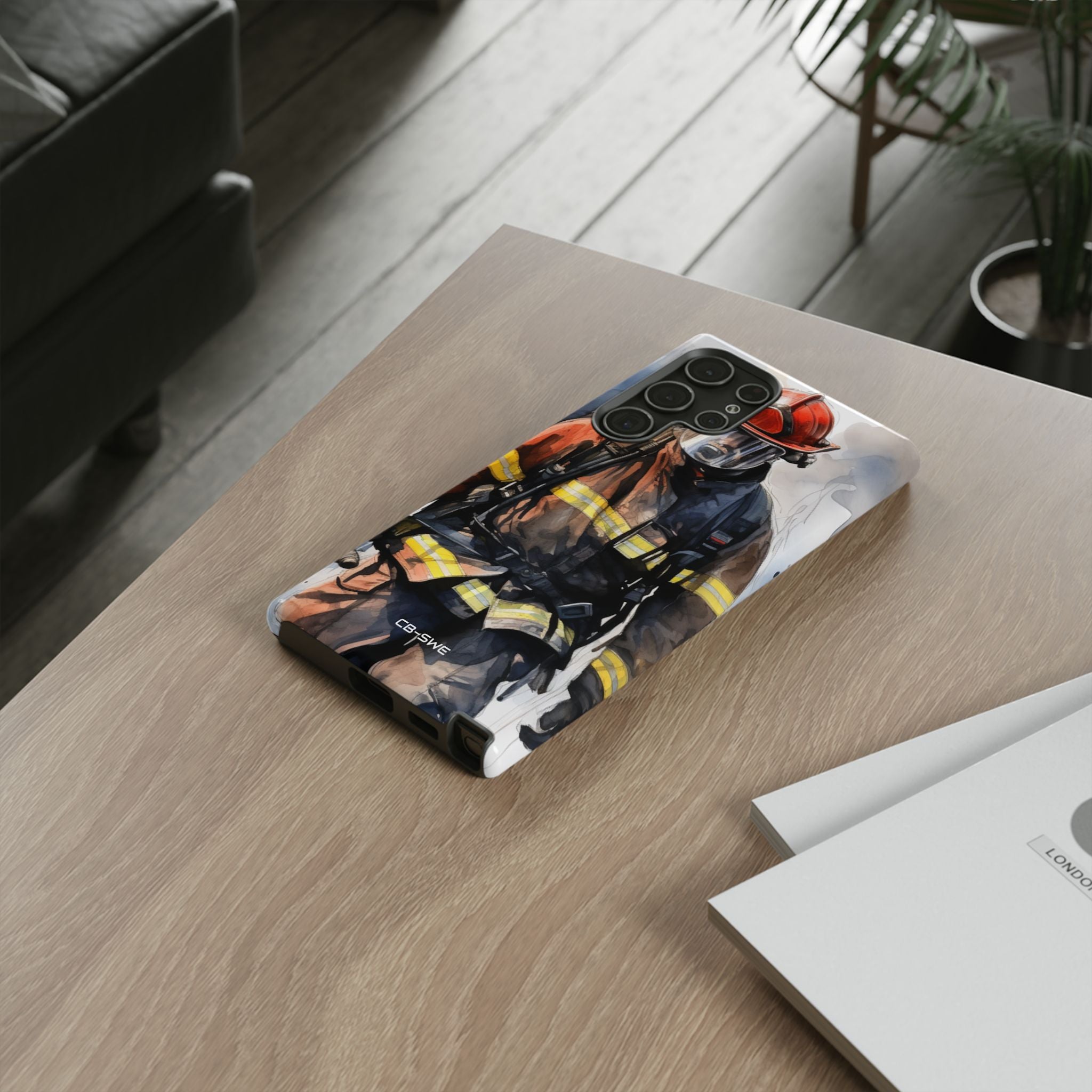 Firefighter In Motion - Samsung Case