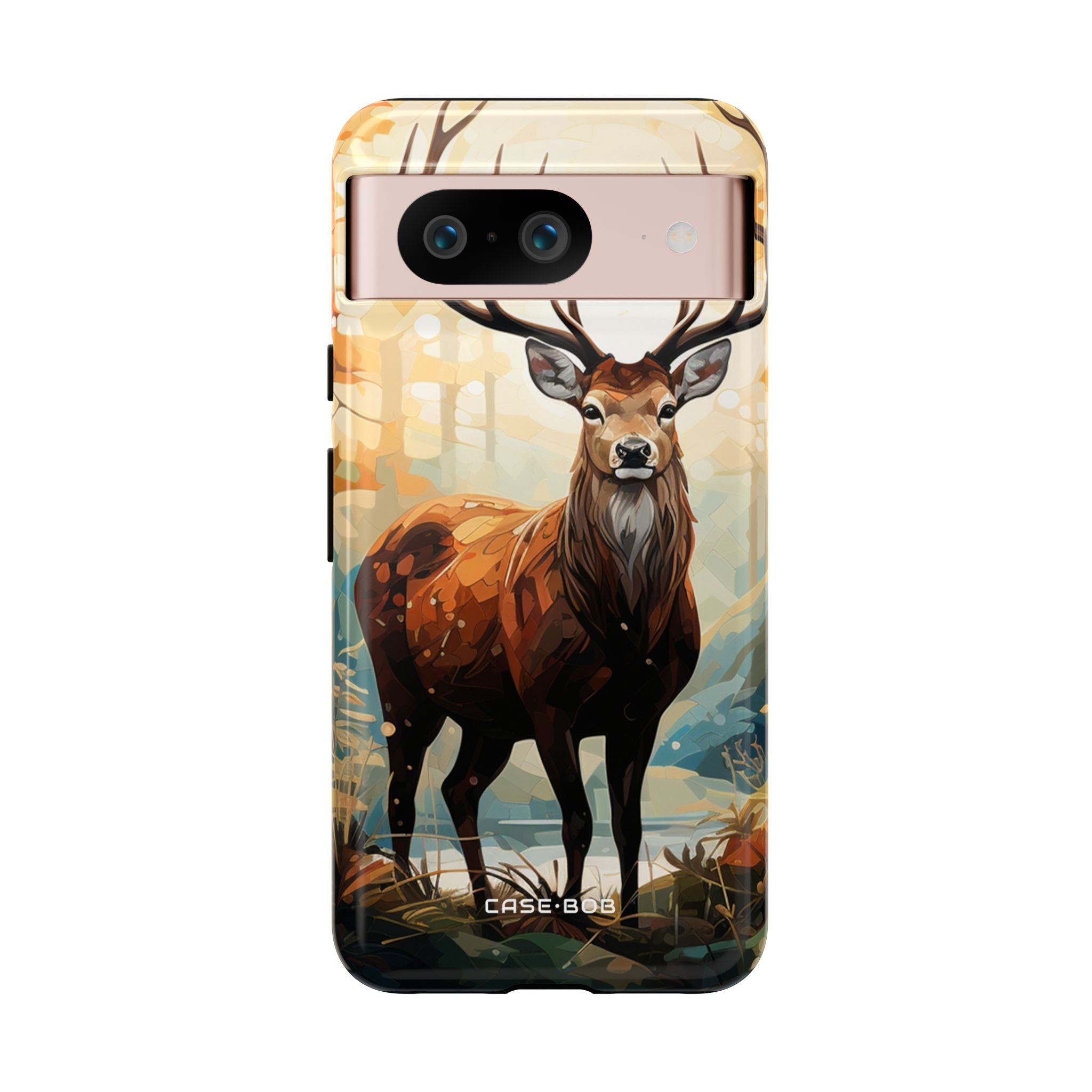Glowing Stag Google Pixel 8 Case - Tough