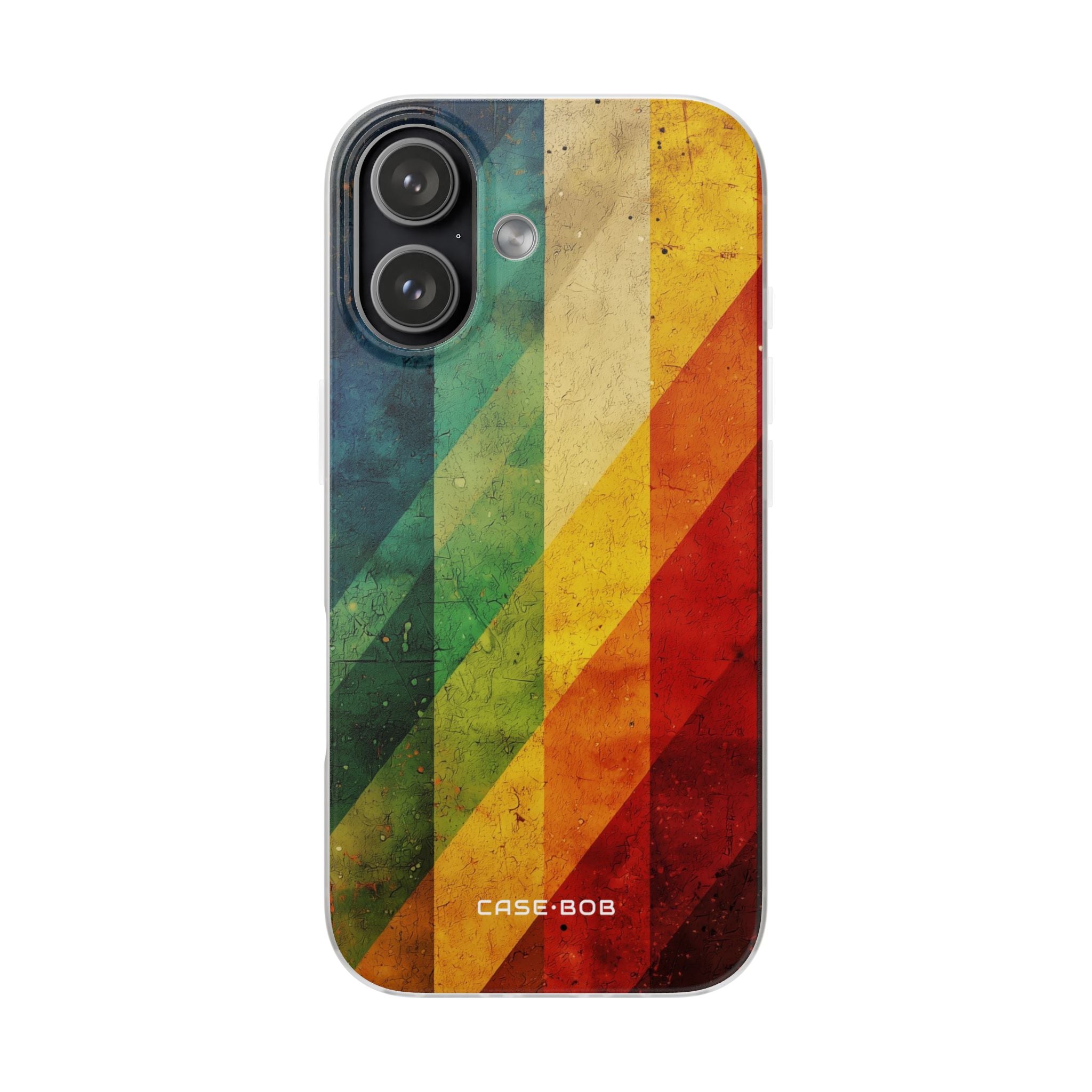 Diagonal Spectrum iPhone 17 Case - Soft