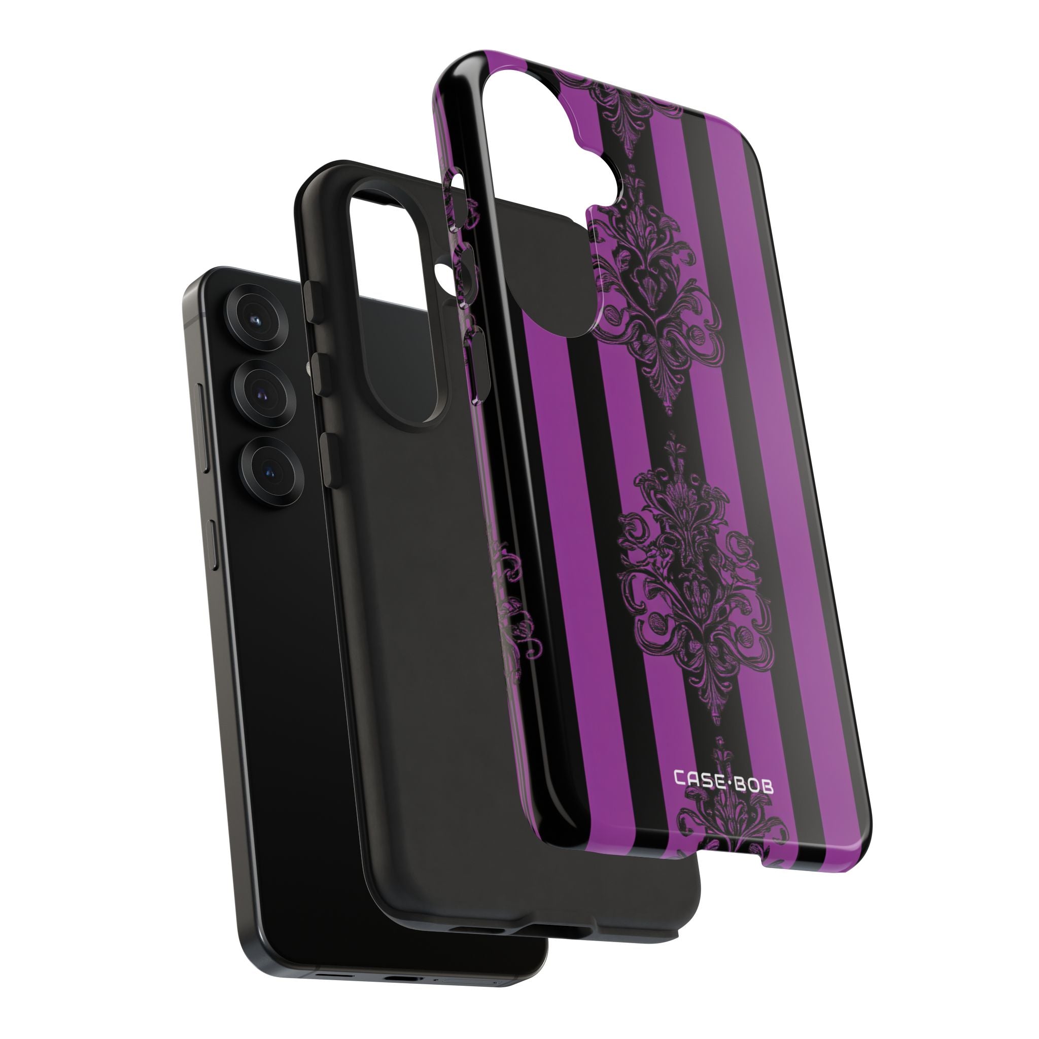 Damask Elegance Purple Samsung S25 Case - Tough