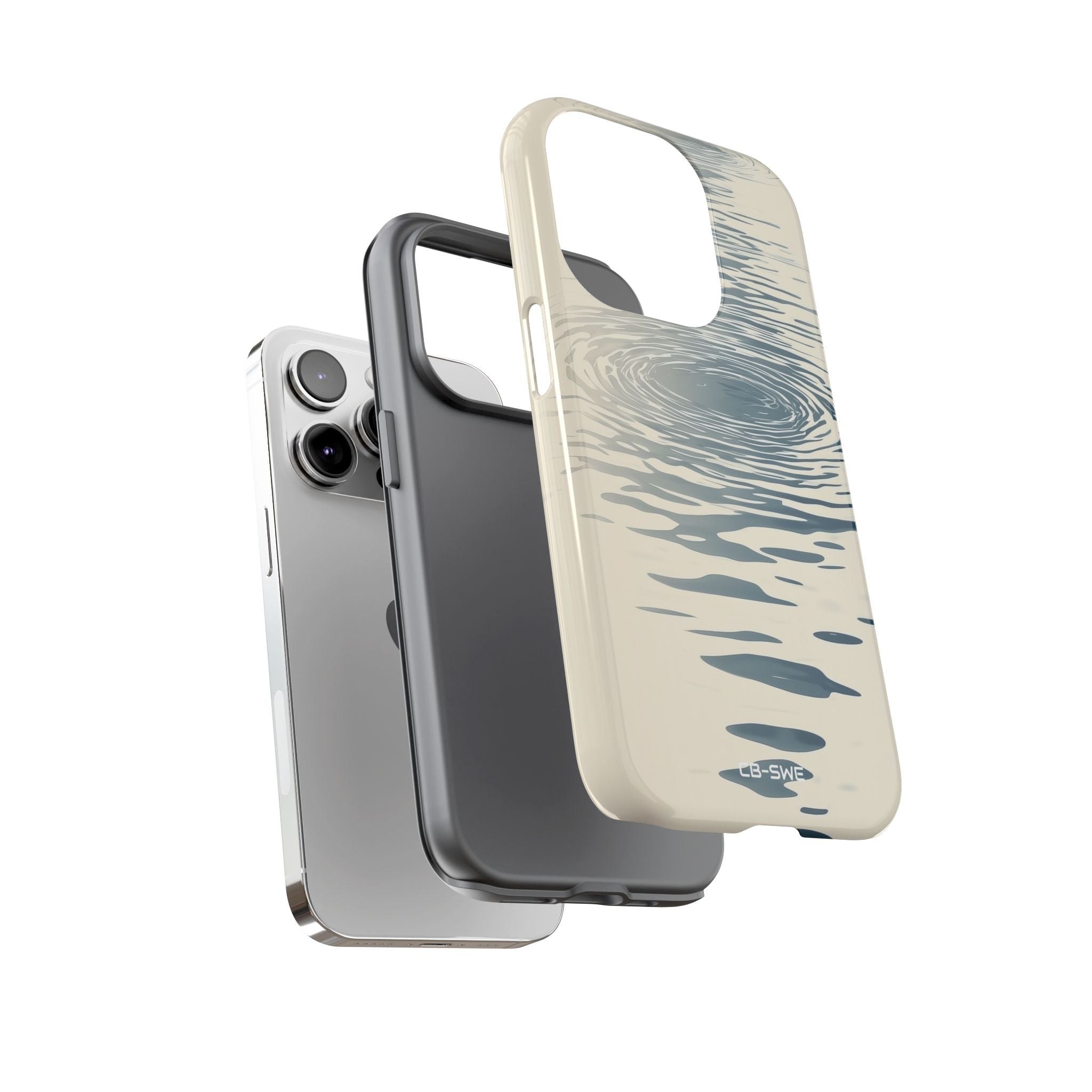 Ripples Create Depth - iPhone Case