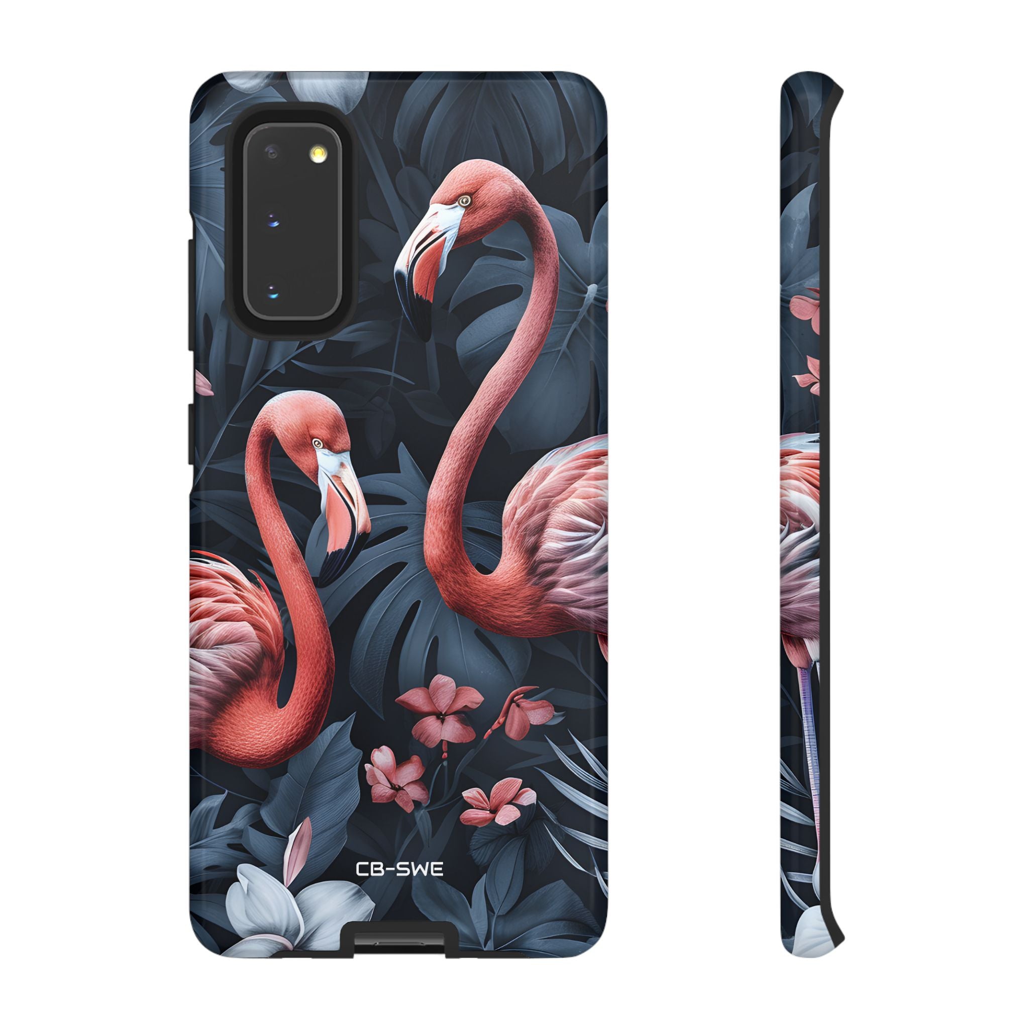 Flamingos Embrace Nature - Samsung Case