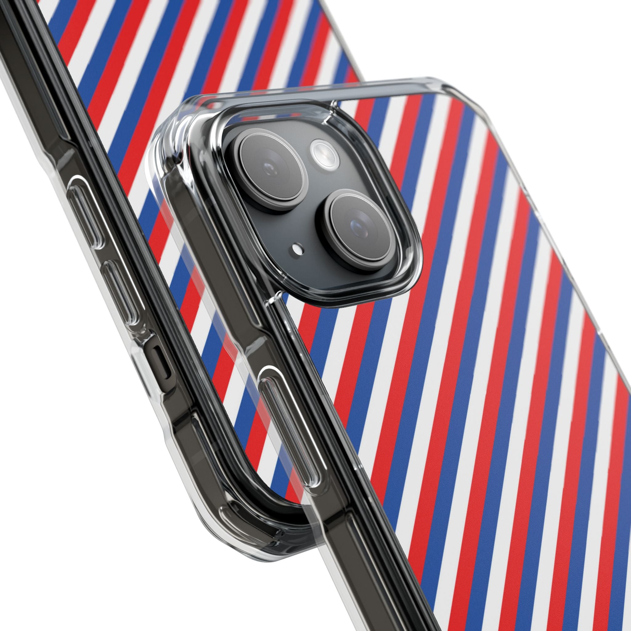Striped Freedom Wave iPhone Case - Impact