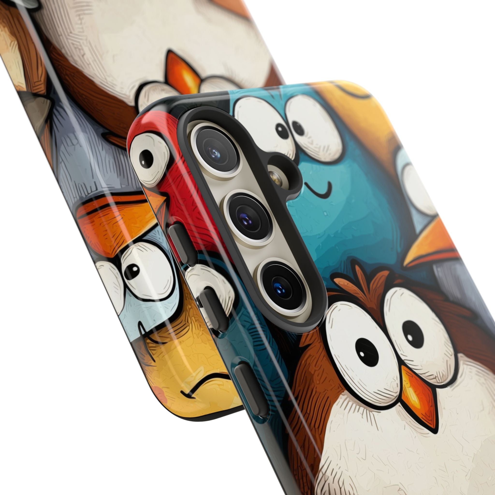Whimsical Birds Gather - Samsung Case