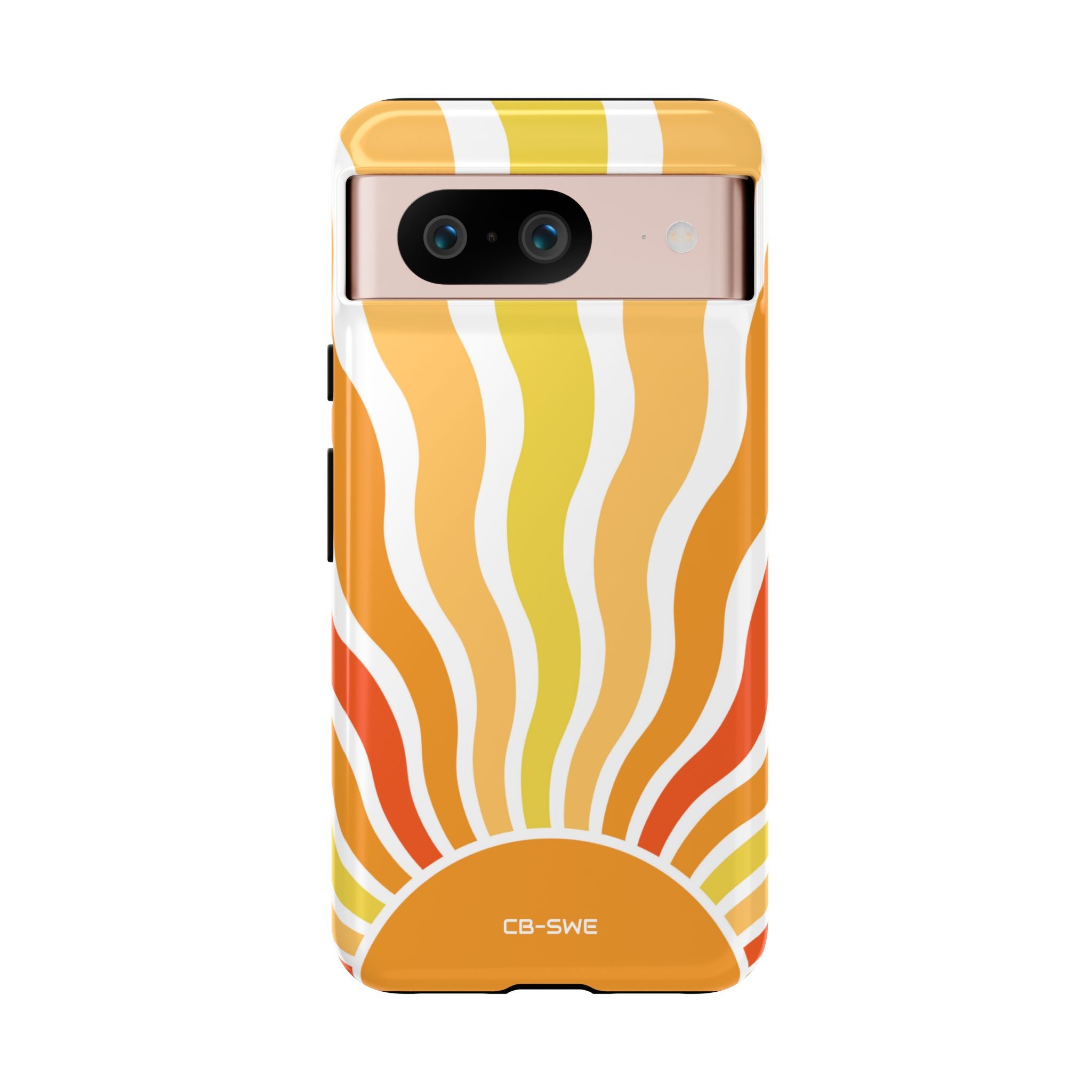 Retro Sunshine Waves - Google Pixel Case