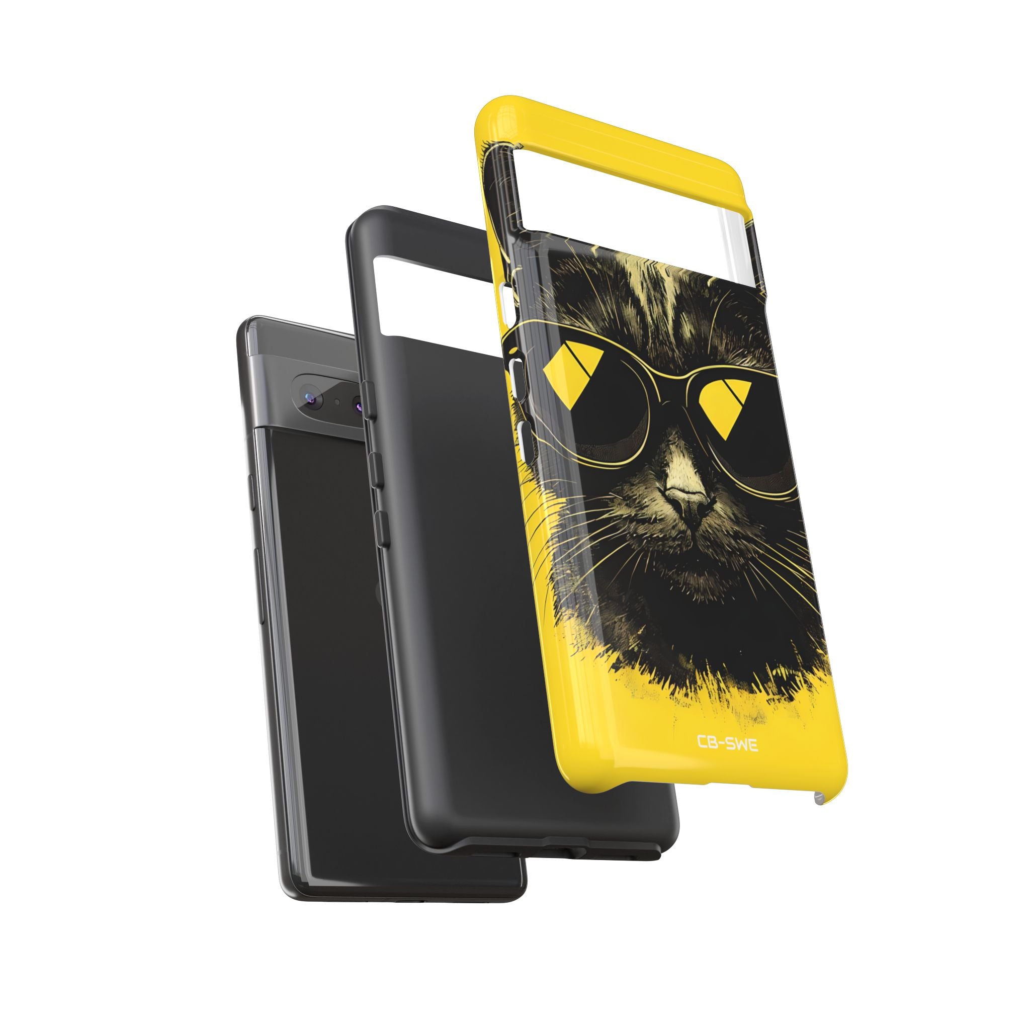 Cool Cat in Sunglasses - Google Pixel Case