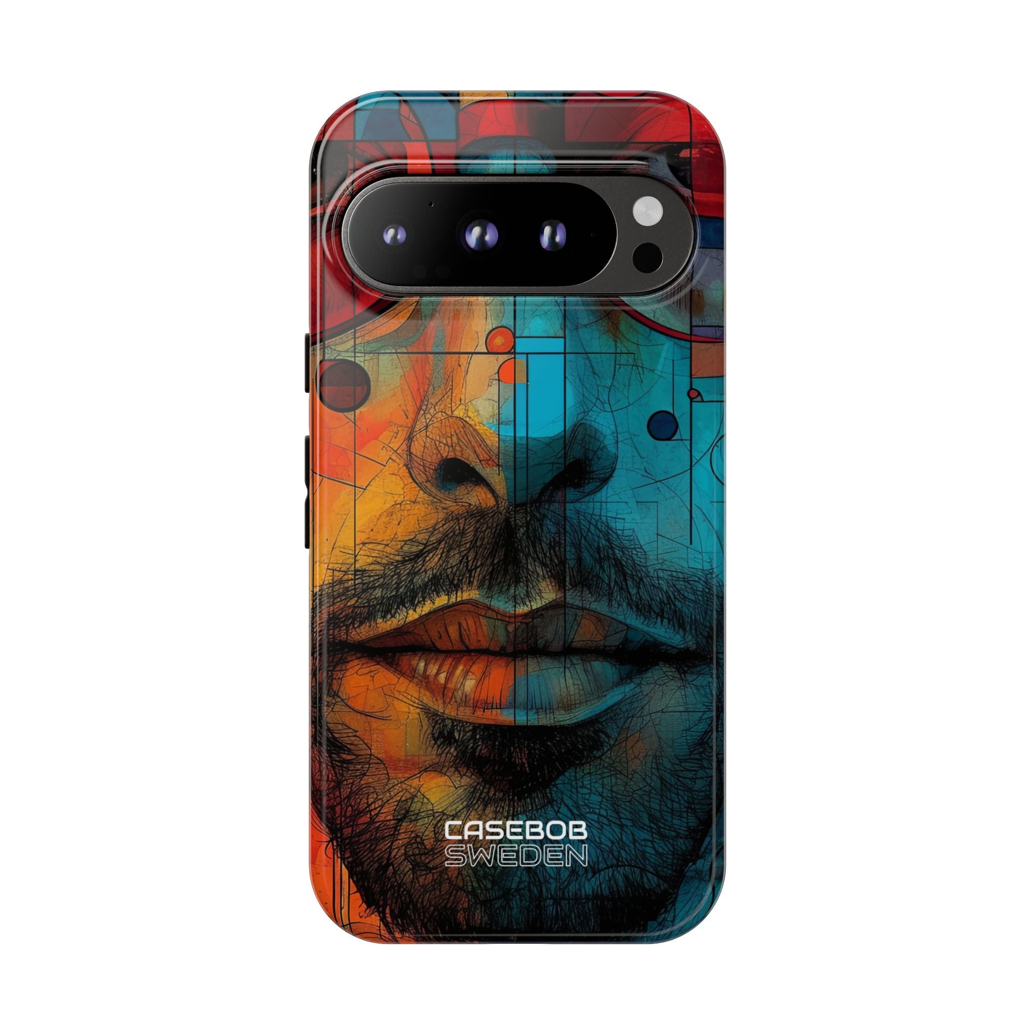 Volto con Occhiali Cubisti Google Pixel 9 - Tough