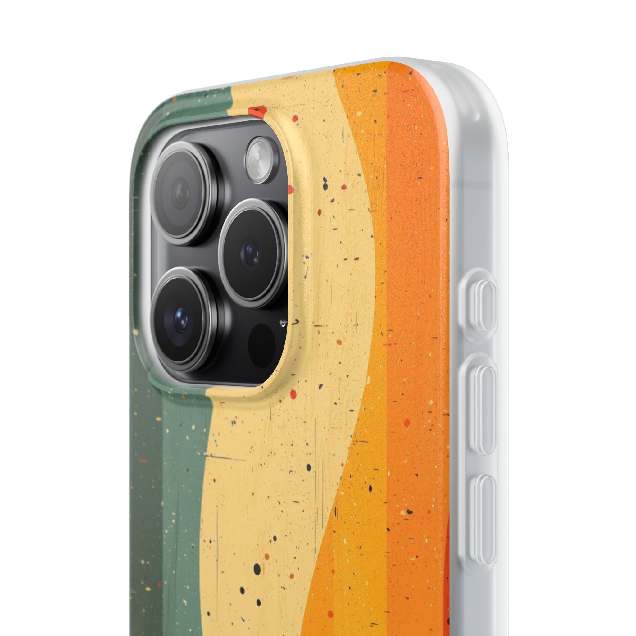 Wavy Forest Veil iPhone 15 Pro Case - Soft