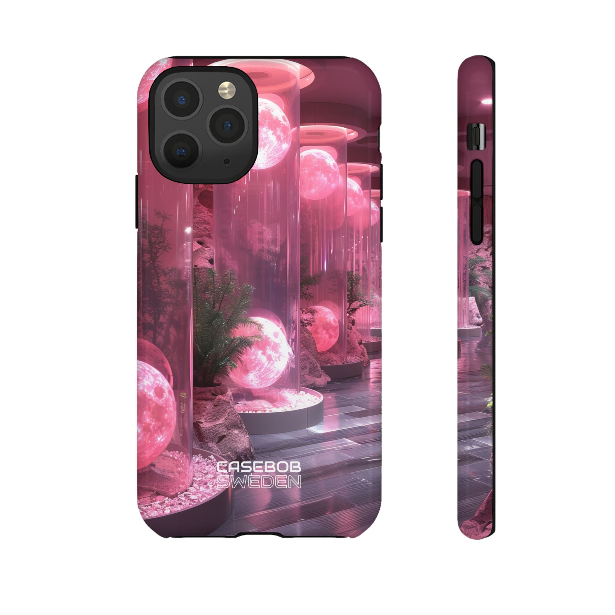 Futuristic Moon Garden iPhone 11 - Tough