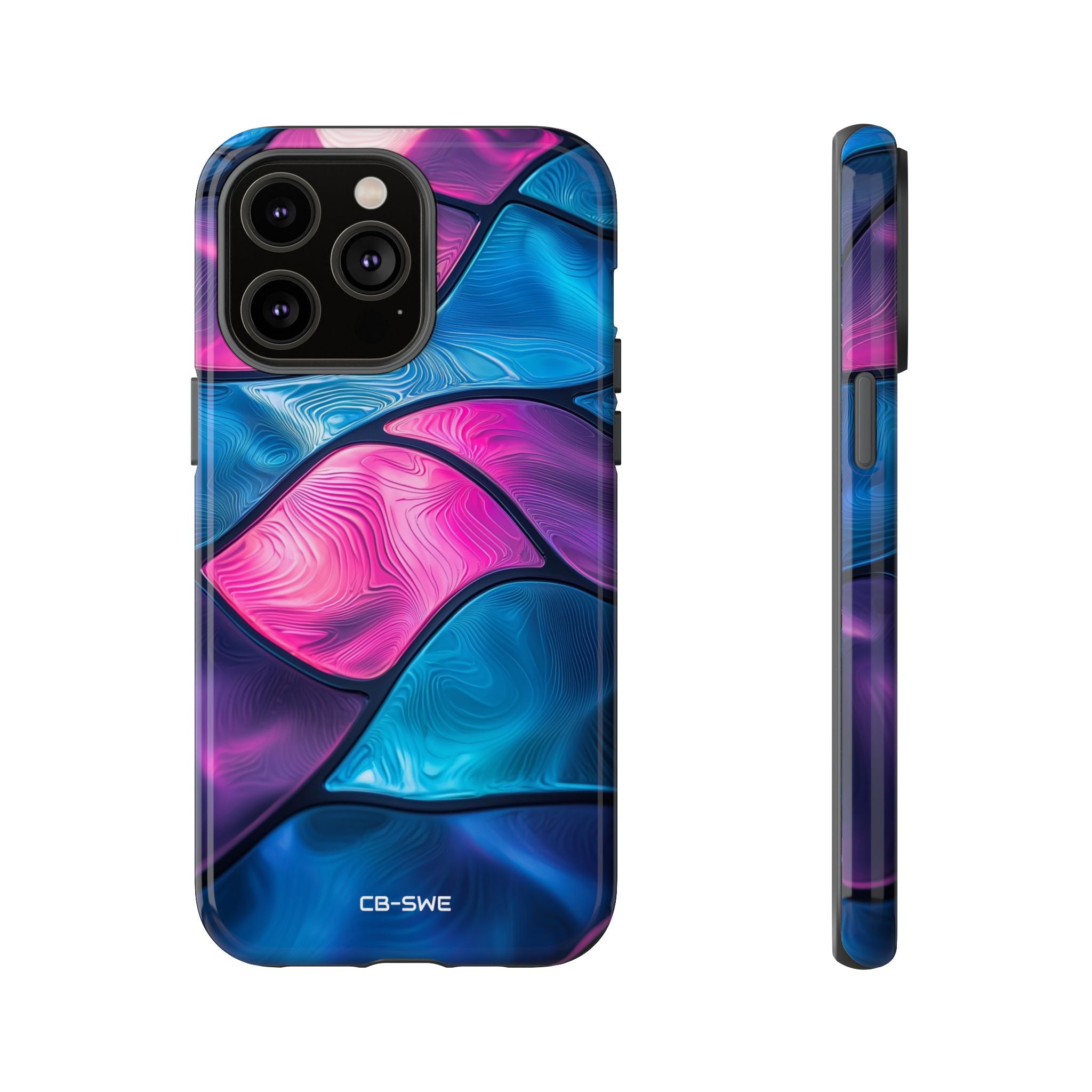 Shimmering Waves Flow - iPhone Case