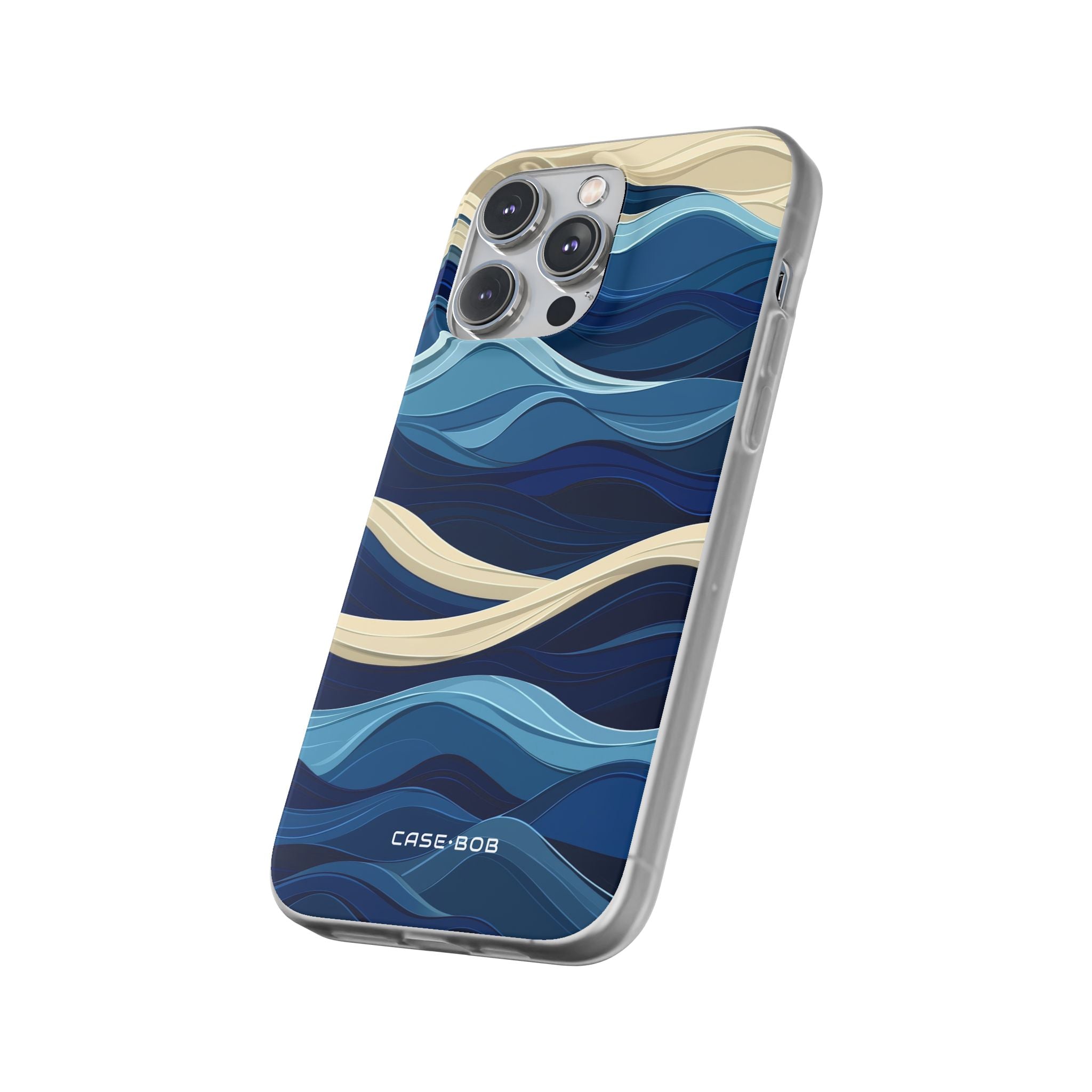 Ocean Rhythm iPhone 14 Pro Max Case - Soft